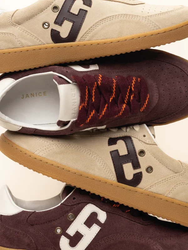 Stanley sneakers Schoenen Dames Leer Suede Mode Janice