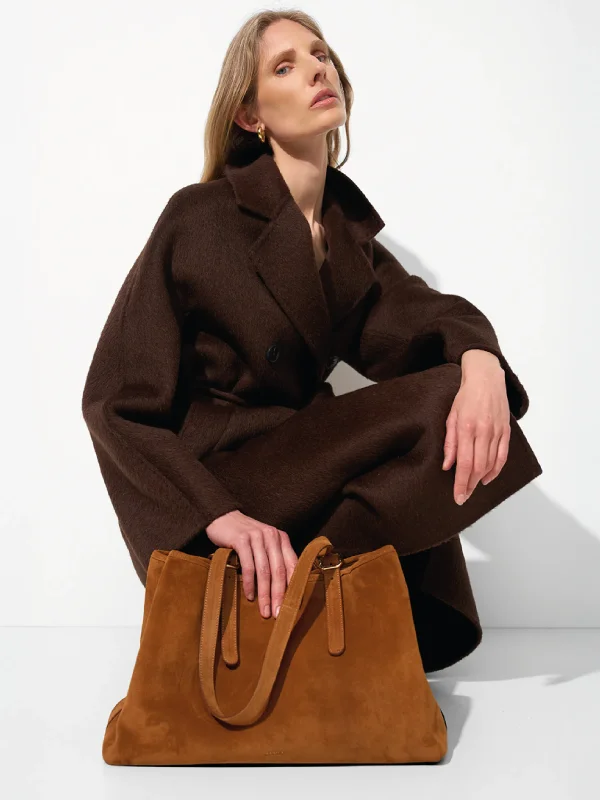 Harper tas Dames Mode Janice Leer Suede