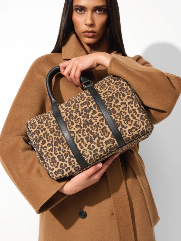 Wade tas cognac Dames Mode Janice Leer Suede
