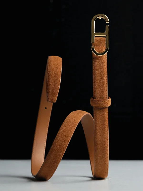 Trophy Riem Leer Suede Dames Mode Janice
