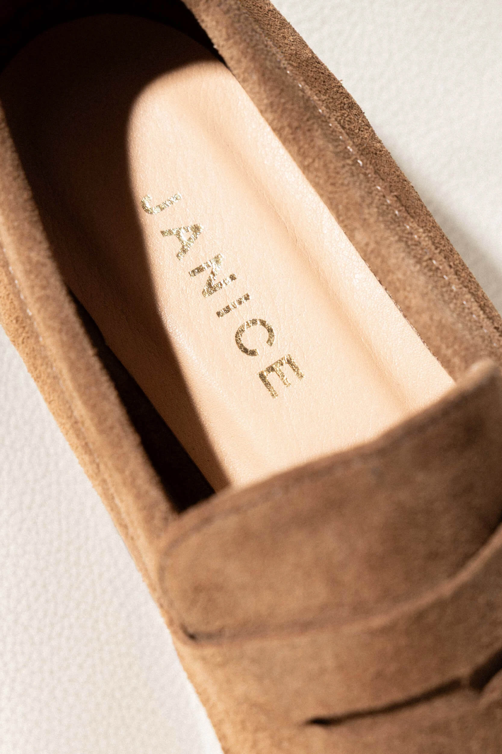 Suede Loafer Dames Burt Bruin