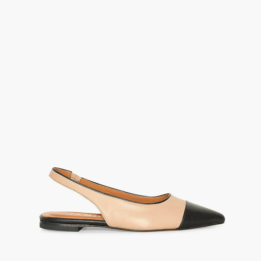 Alain Slingbacks Nude
