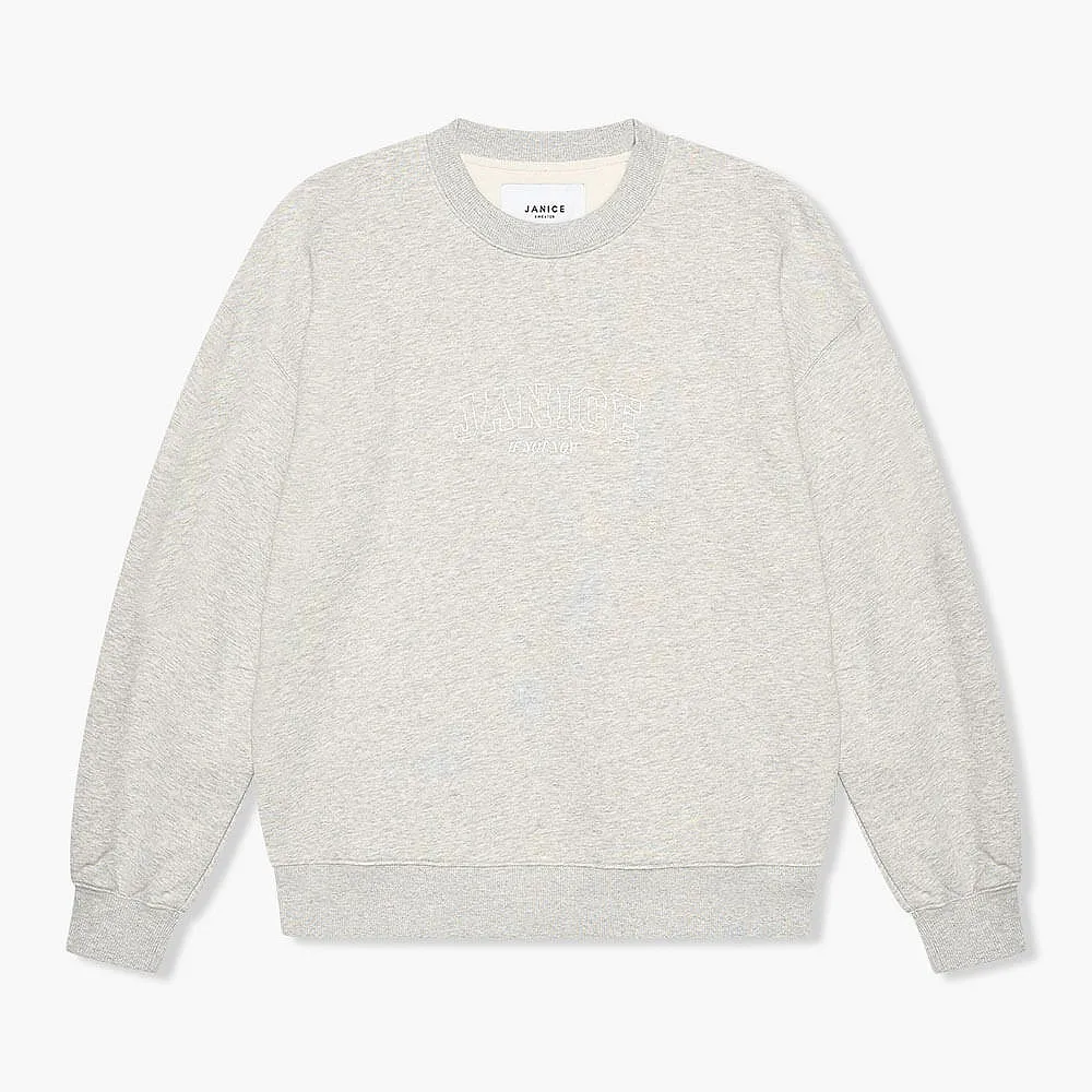 Andy Sweater Grijs Logo