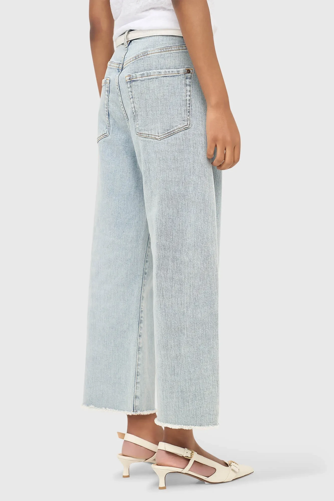 Barrel Jeans Dames Mid Rise Stretch Baxter Blauw 565