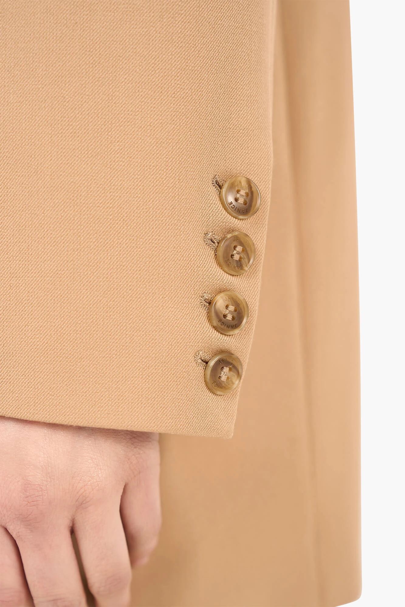 Oversized Blazer Dames Buddy Beige