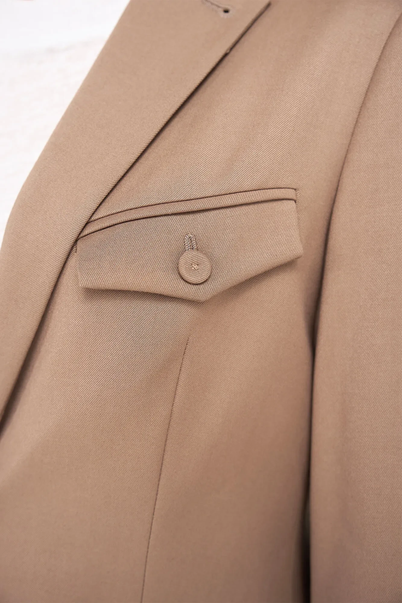 Blazer Dames Getailleerd Bruin Jeremy