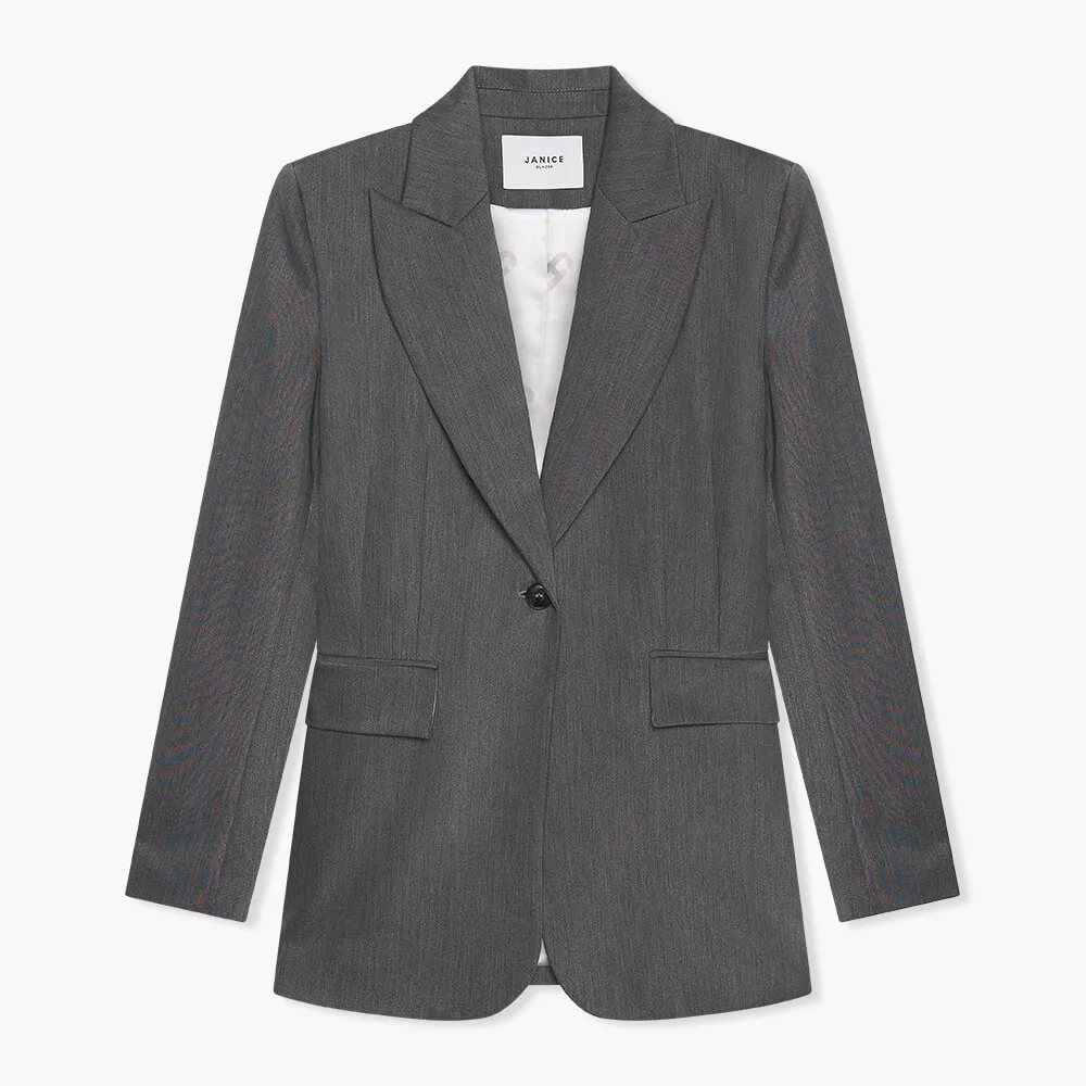 Blazer Dames Getailleerd Marcus Grijs