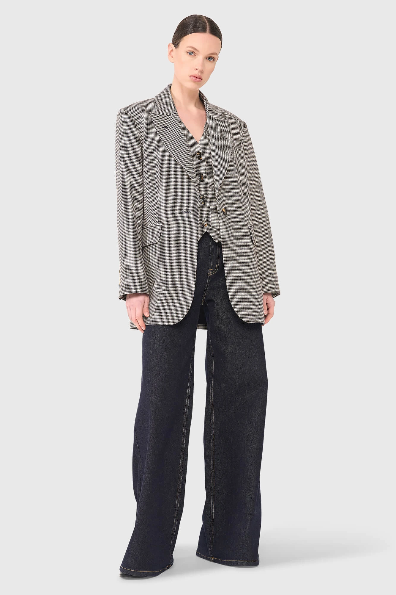 Hank Beige Ruit