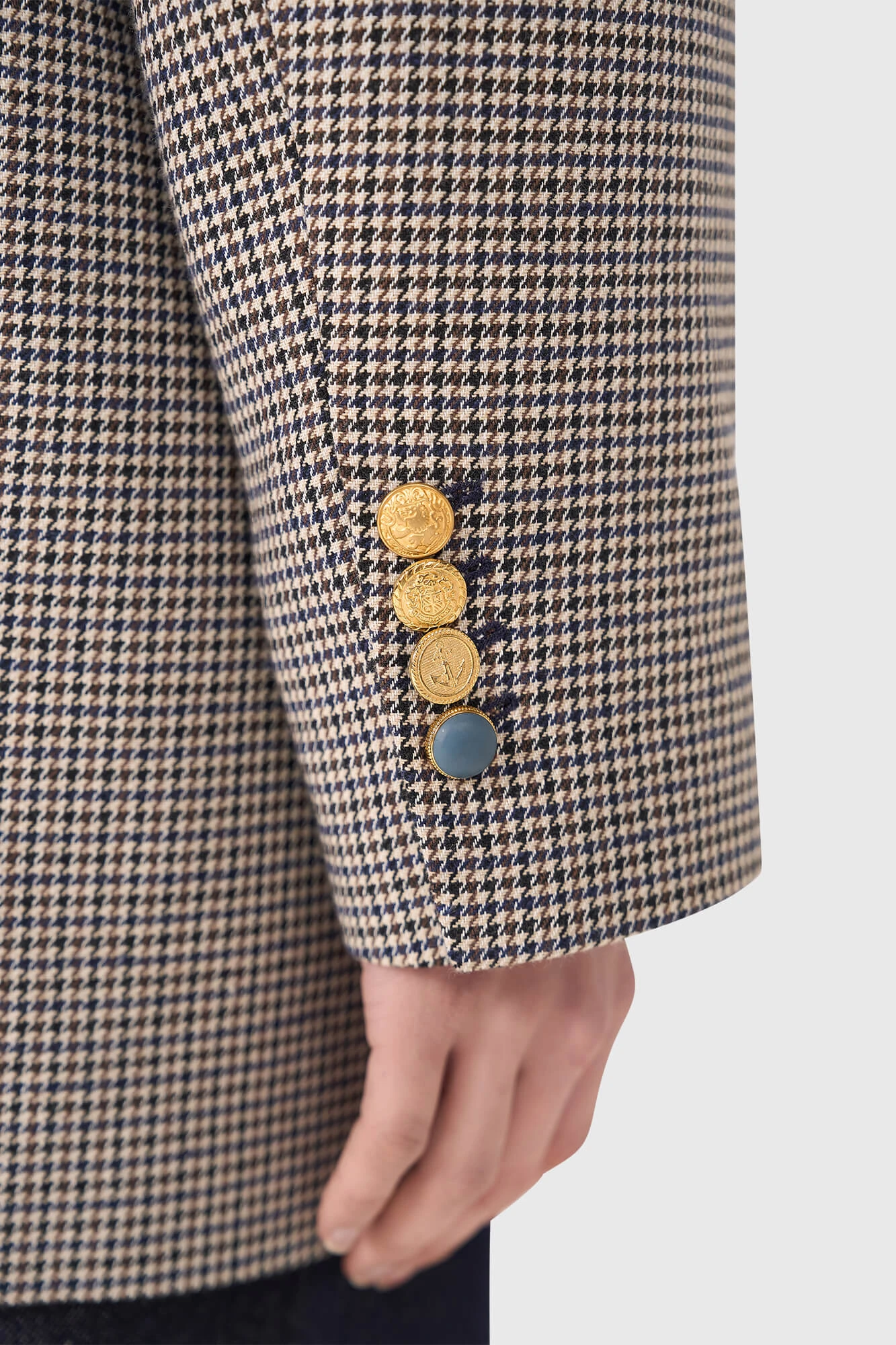 Hank Beige Ruit
