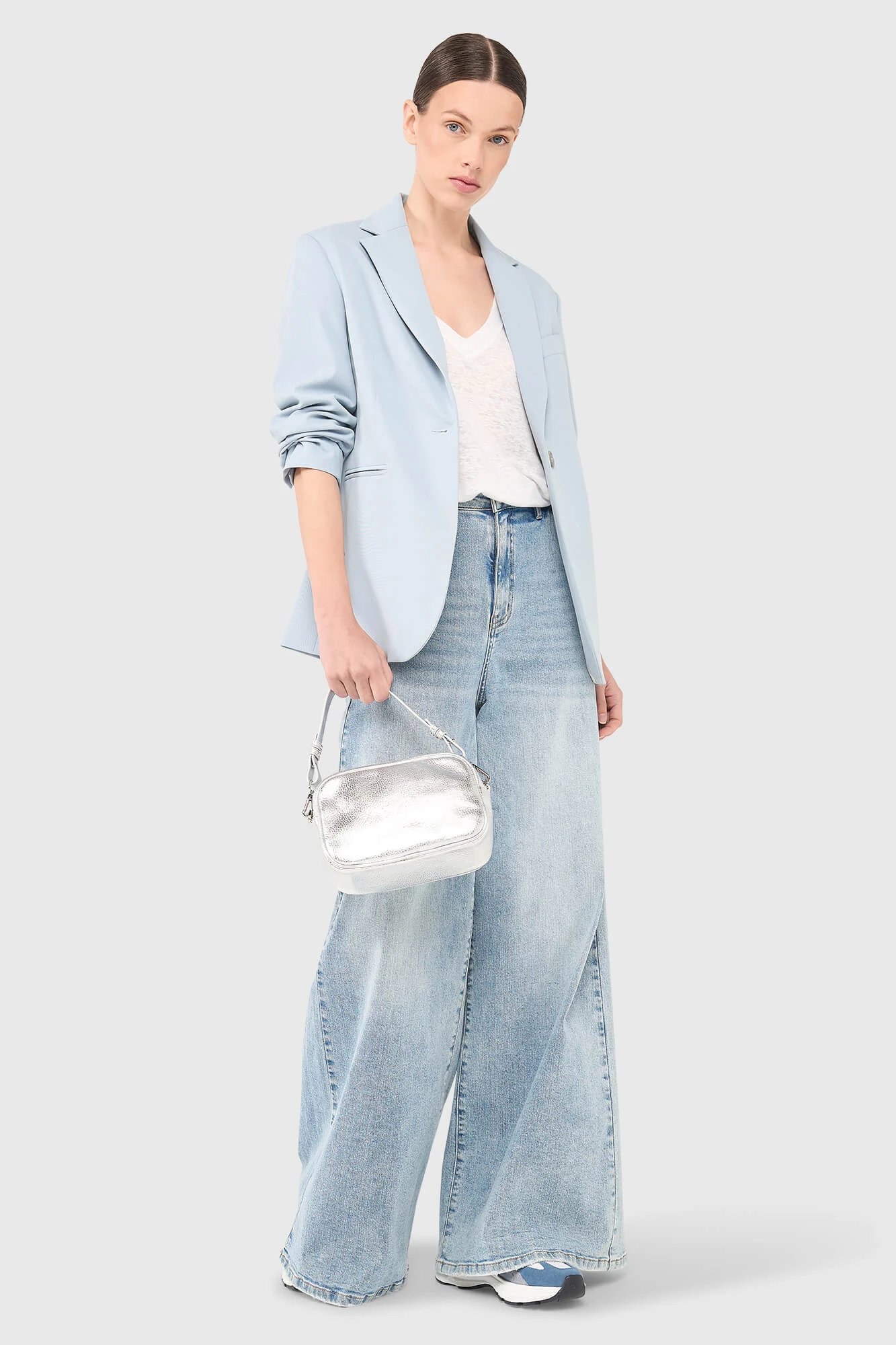 Jeremy Blazer Licht Blauw