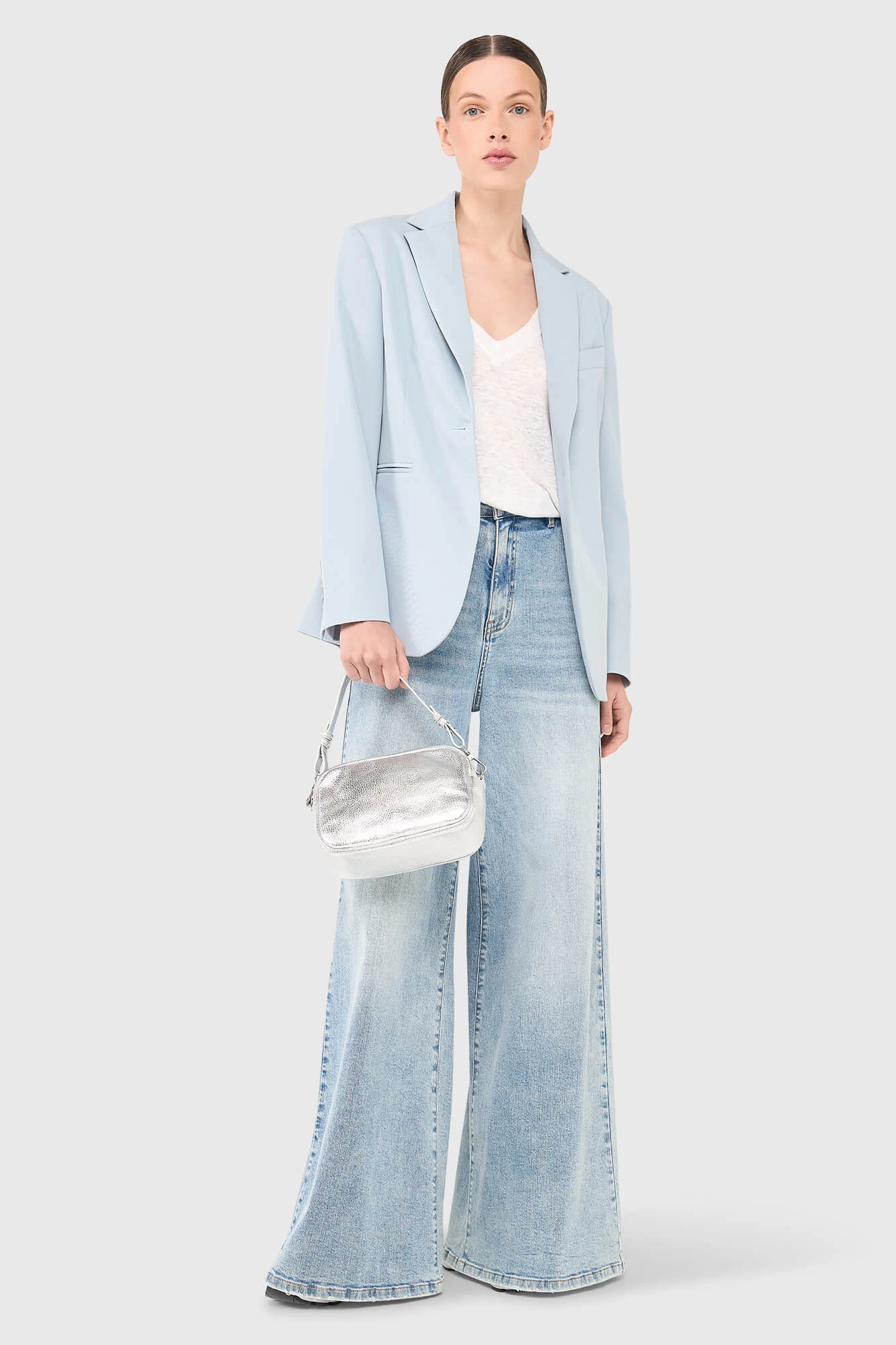 Jeremy Blazer Licht Blauw