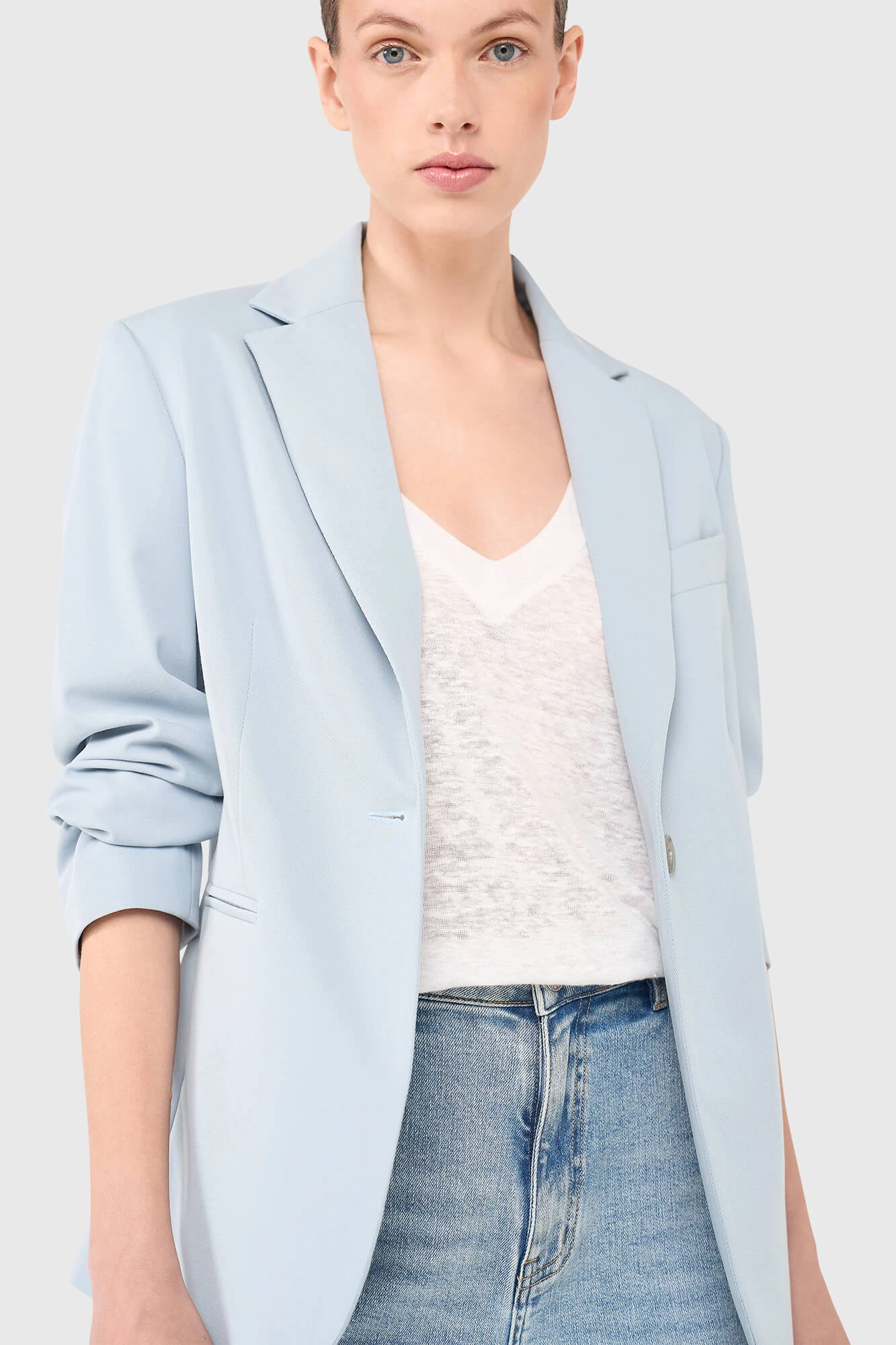 Jeremy Blazer Licht Blauw