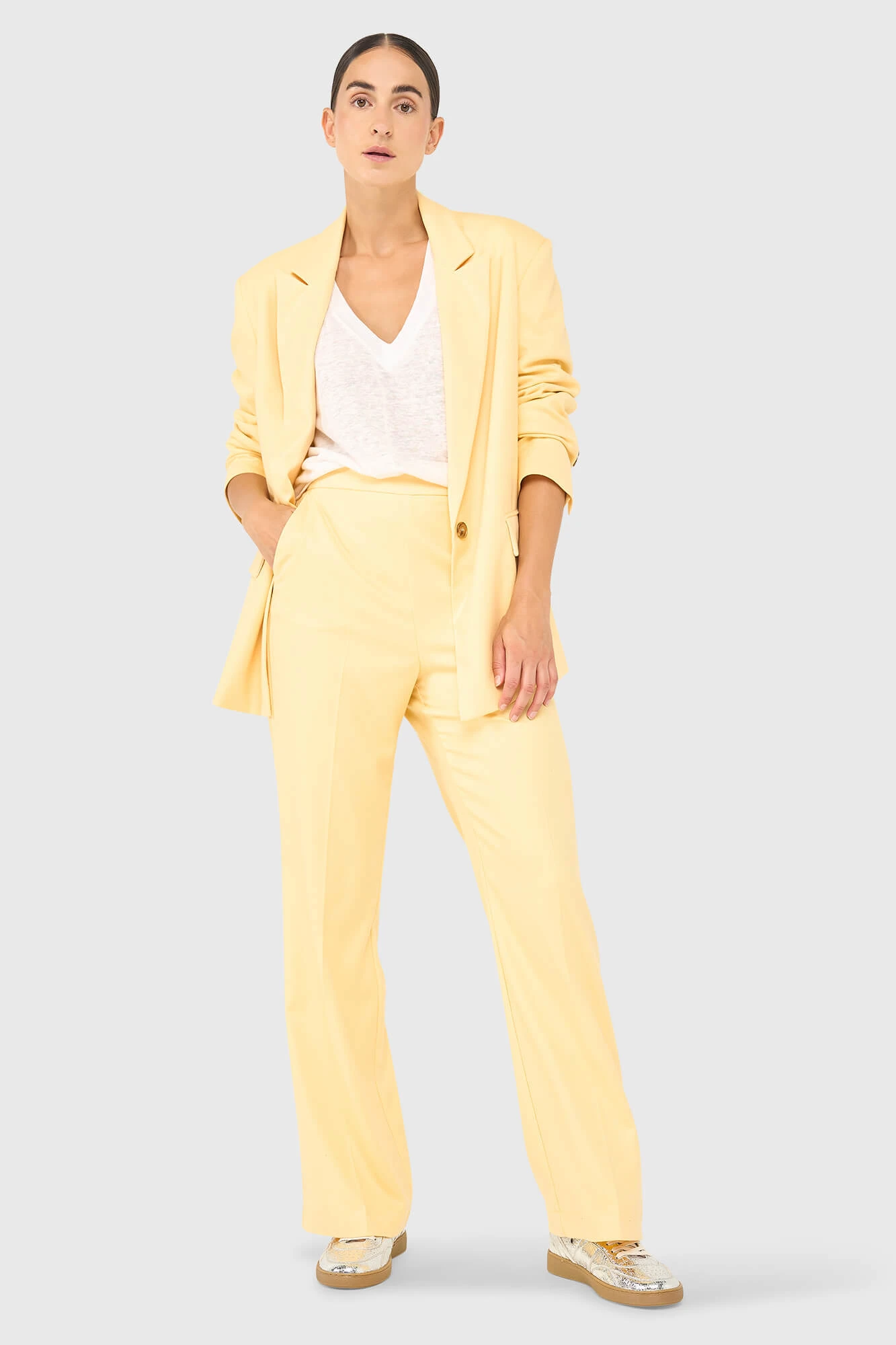 Jones Blazer Geel