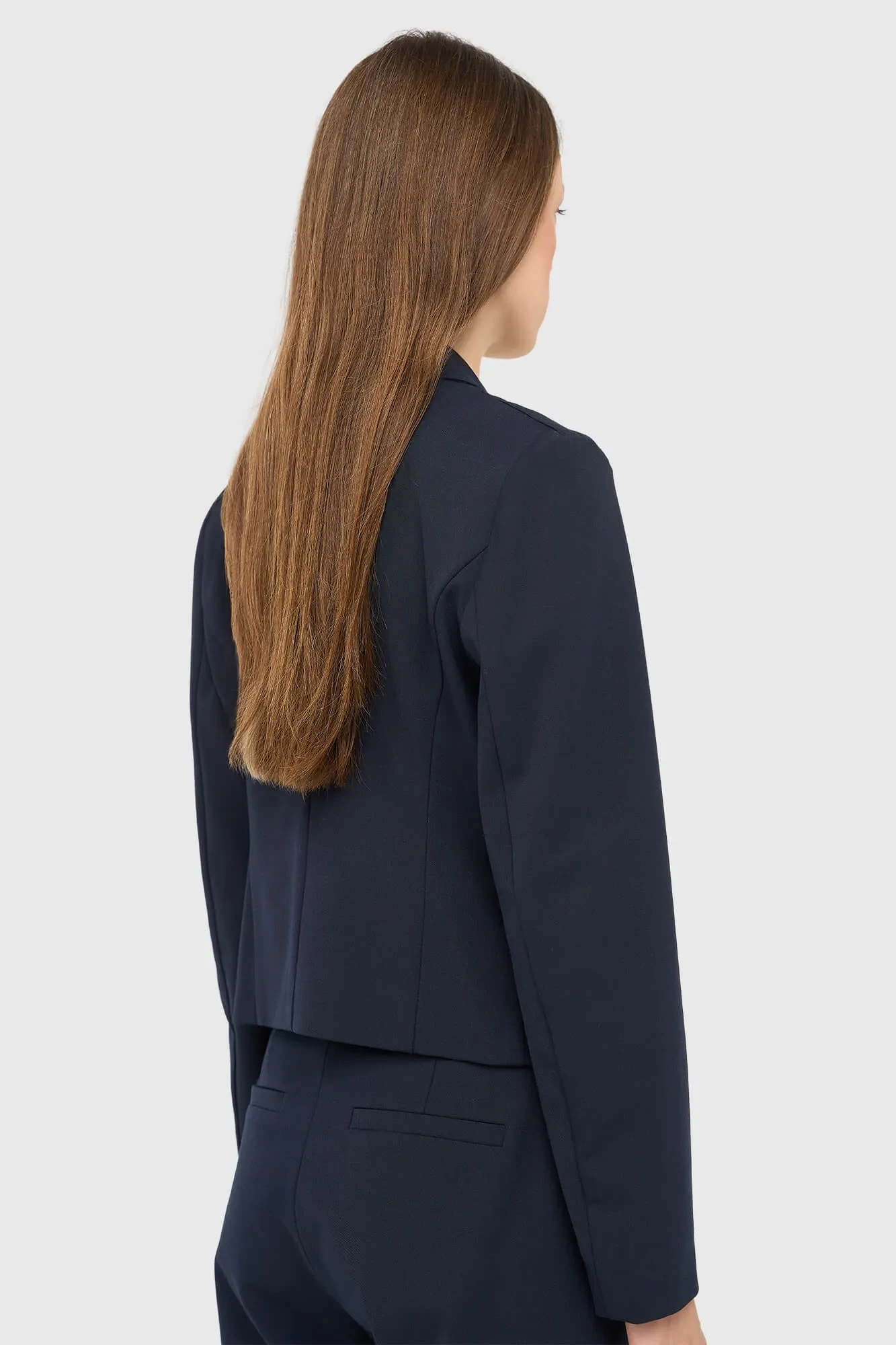 Blazer Dames Kort Blauw Ace