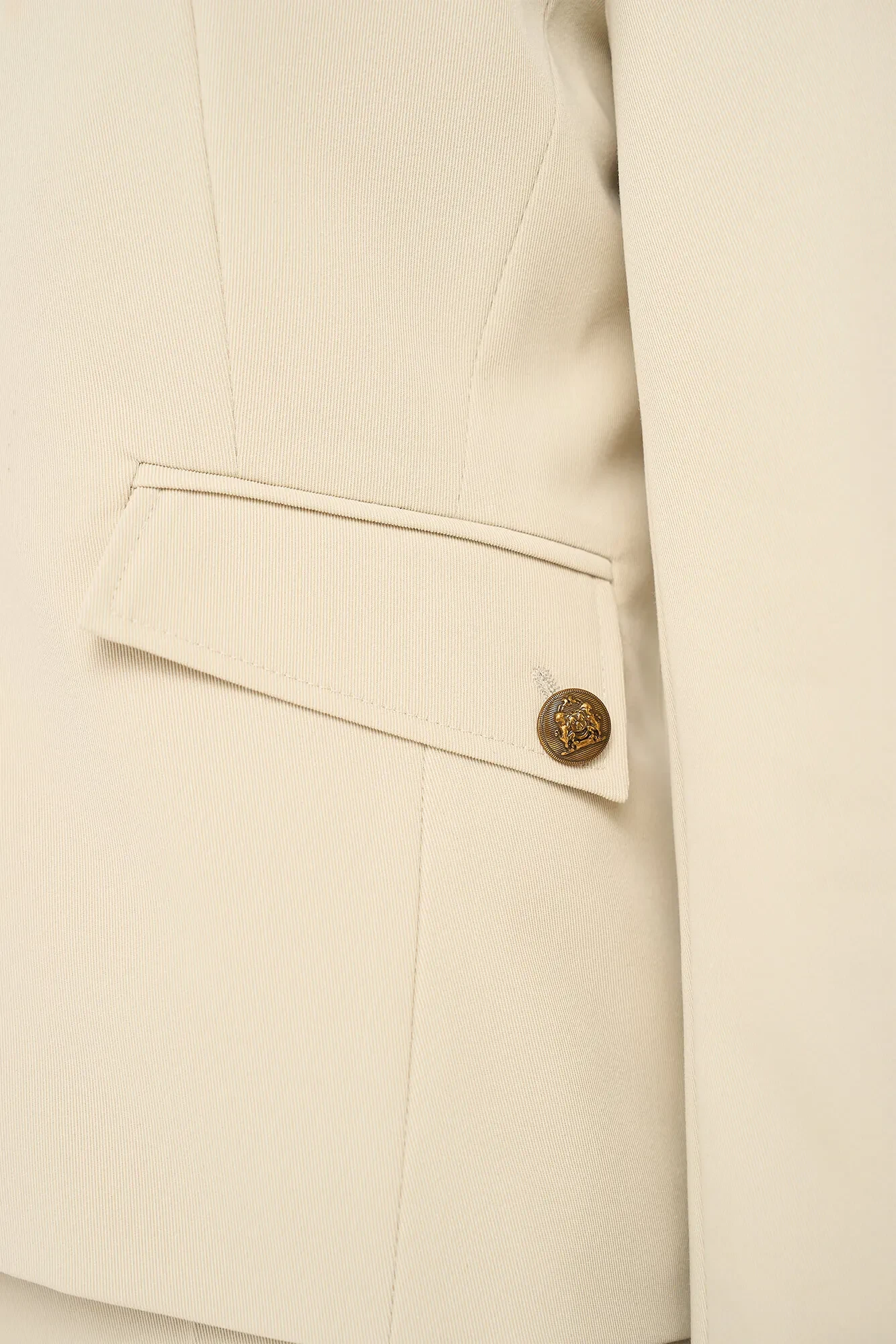 Blazer Dames Kort Getailleerd Lamar Groen