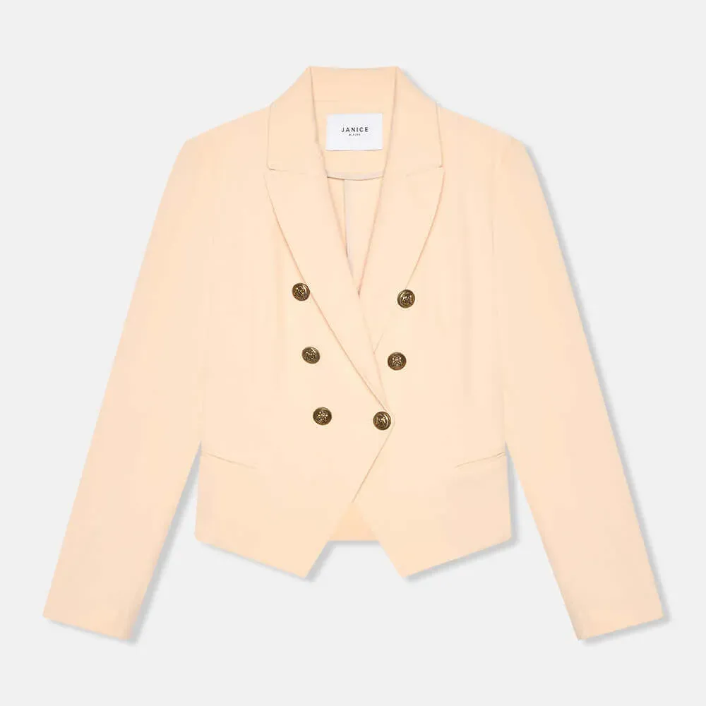 Blazer Dames Kort Peach Ace