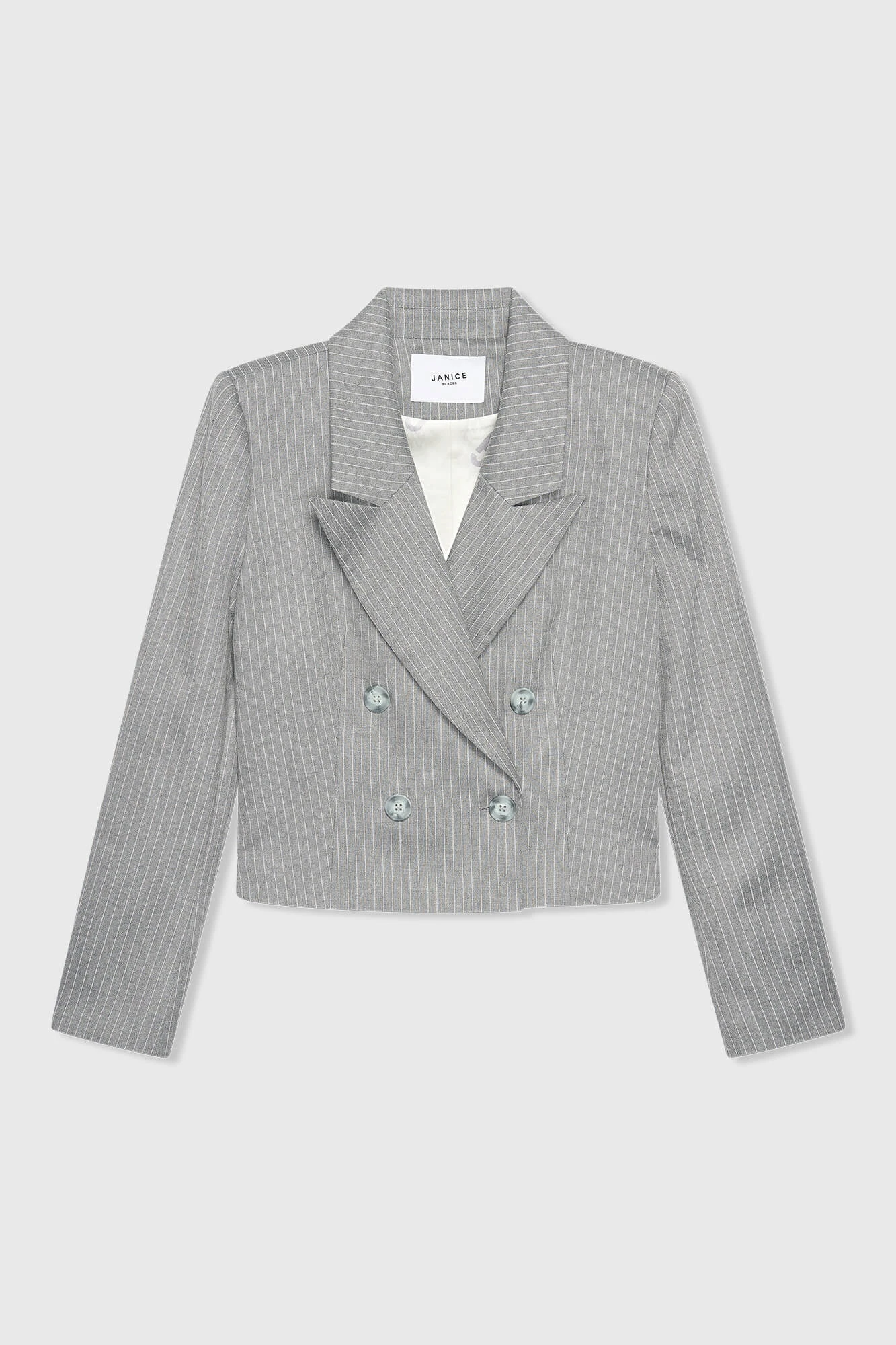 Stan Blazer Grijze Streep