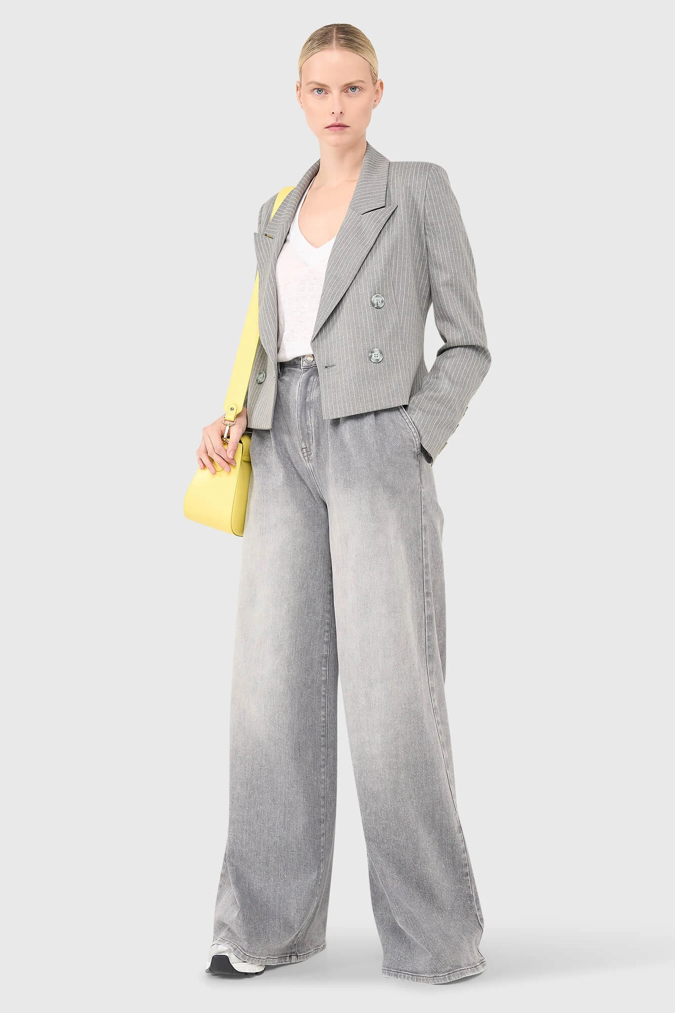 Stan Blazer Grijze Streep