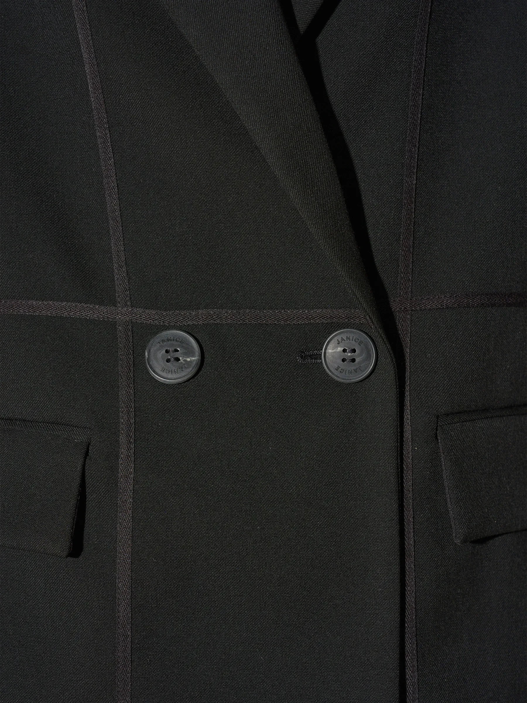 Blazer Dames Zwart Corset Jones