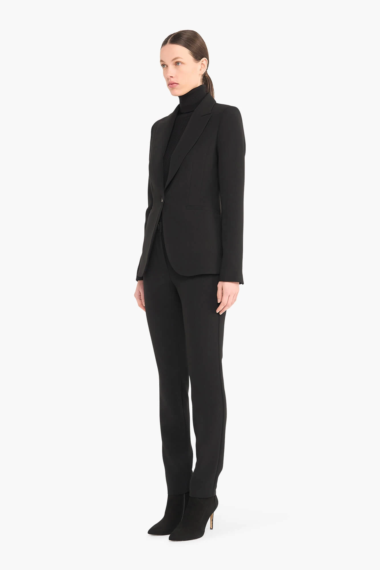Blazer Dames Getailleerd Luke Zwart
