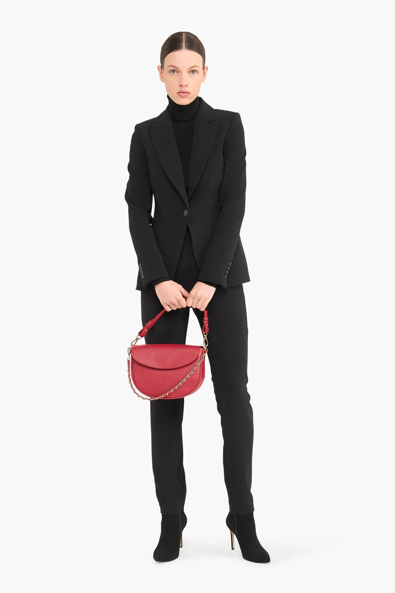 Blazer Dames Getailleerd Luke Zwart