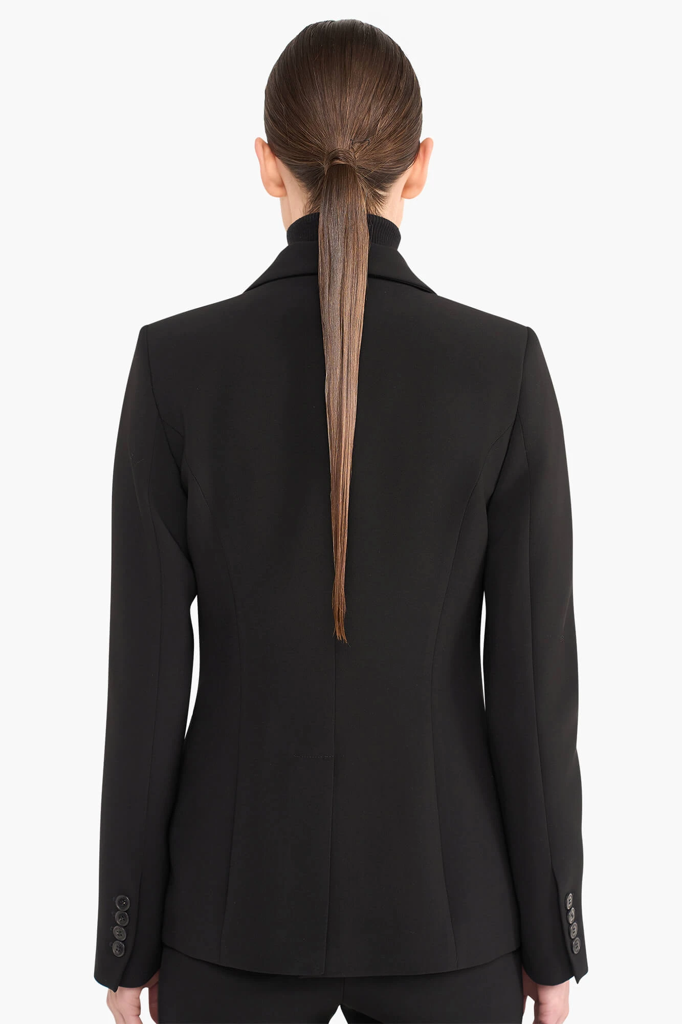 Blazer Dames Getailleerd Luke Zwart