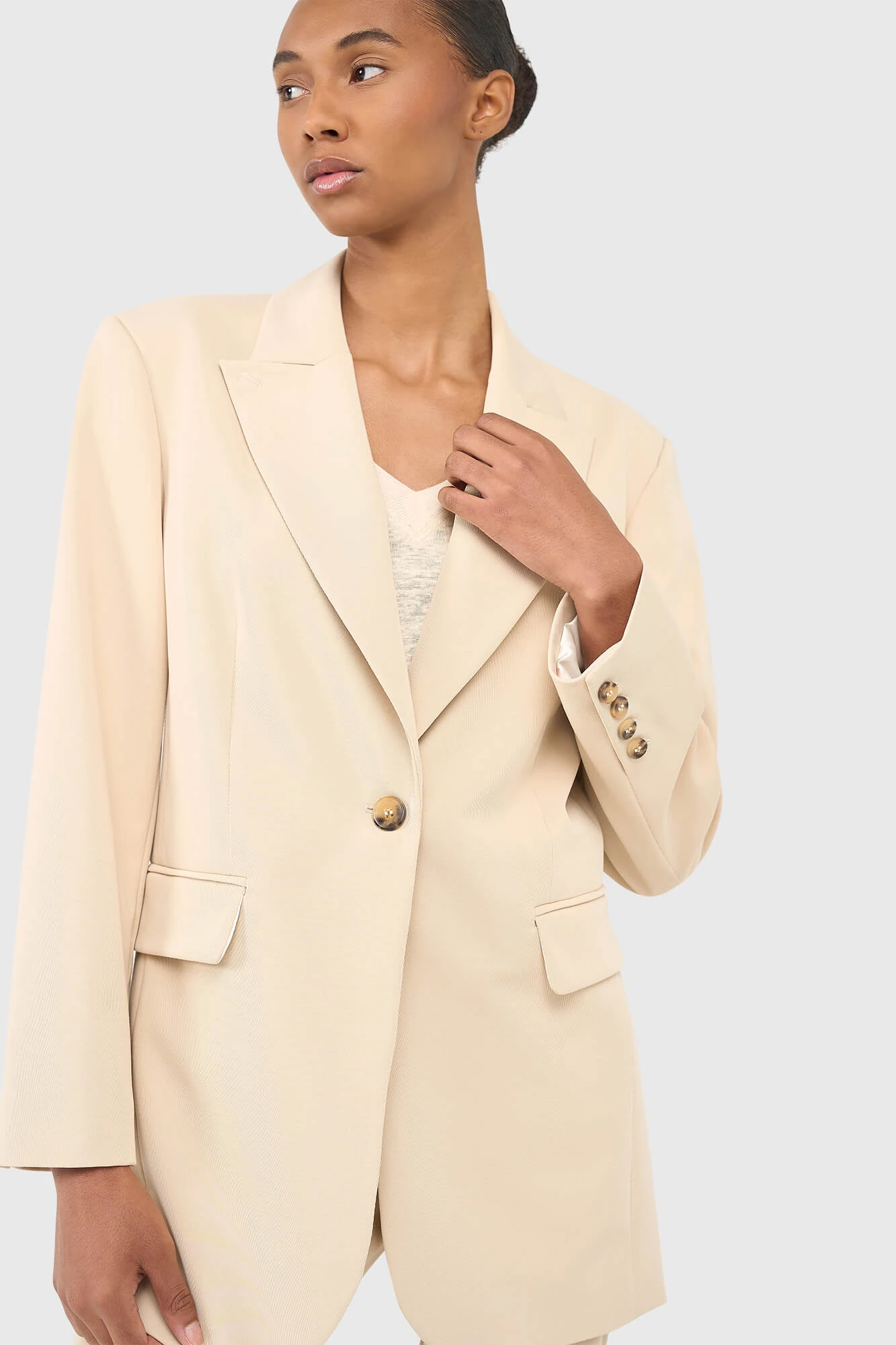 Hank Blazer Beige
