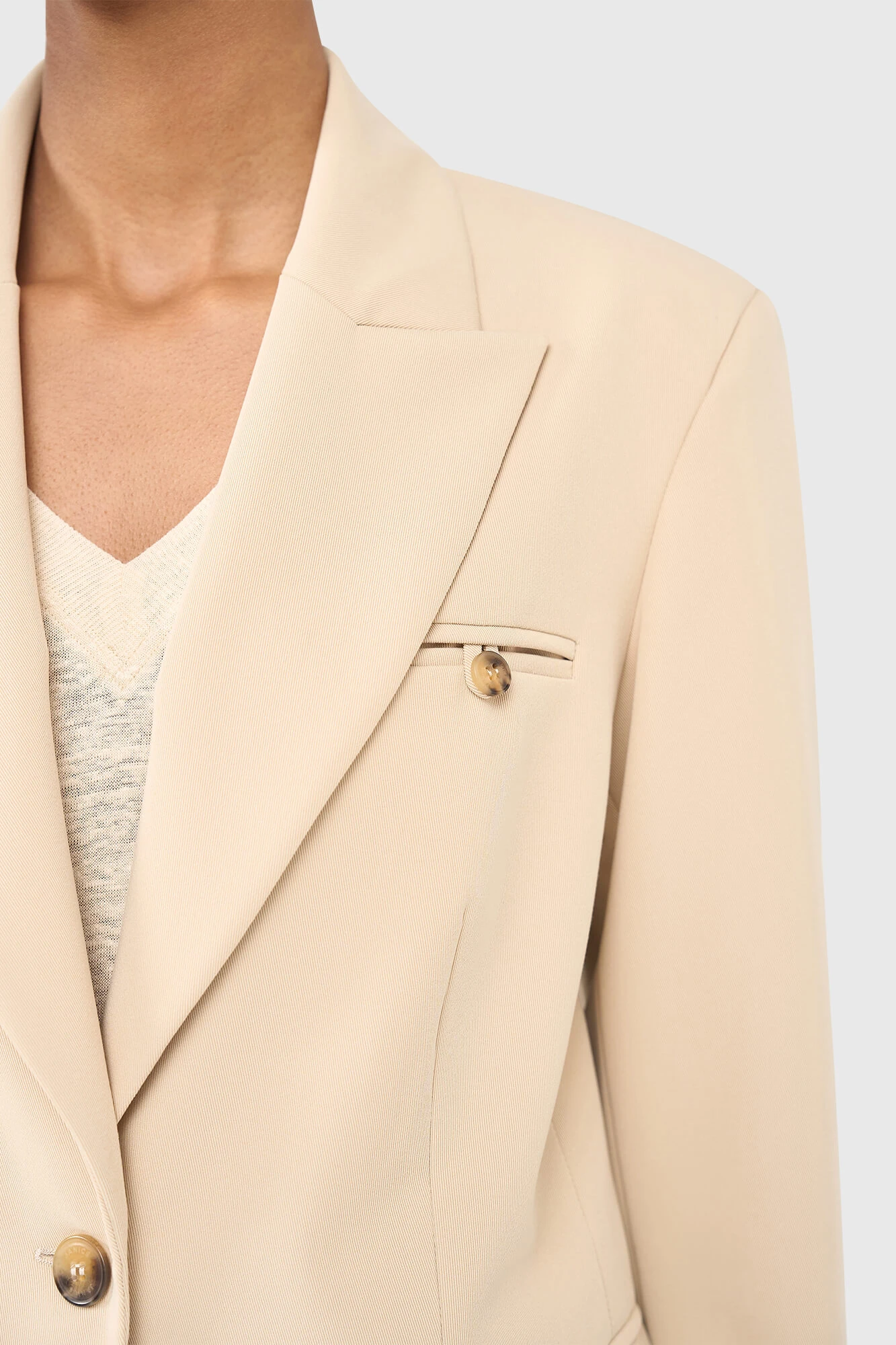 Hank Blazer Beige