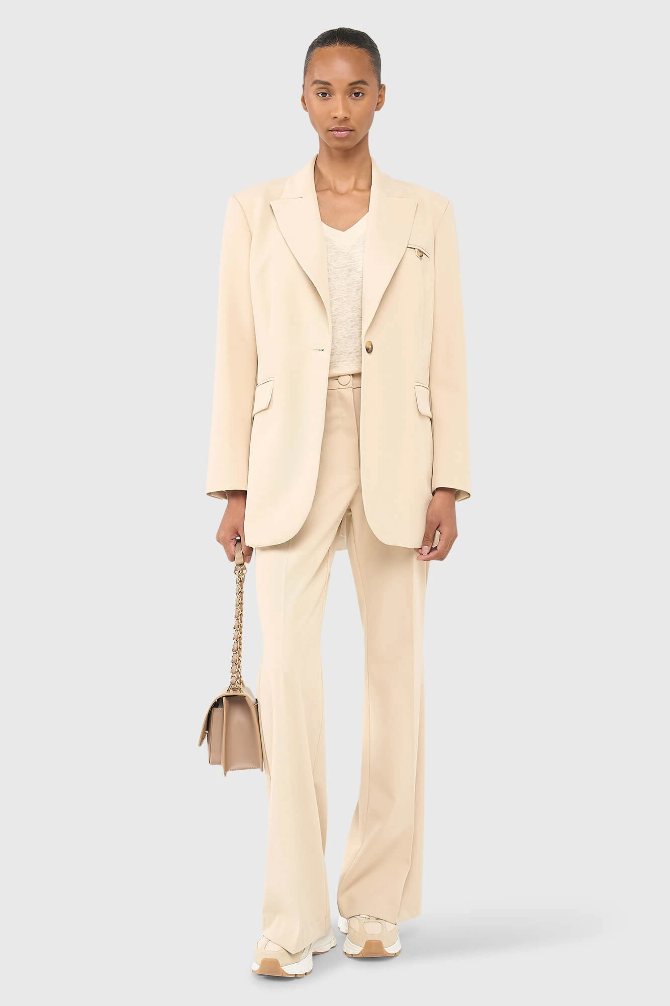 Hank Blazer Beige