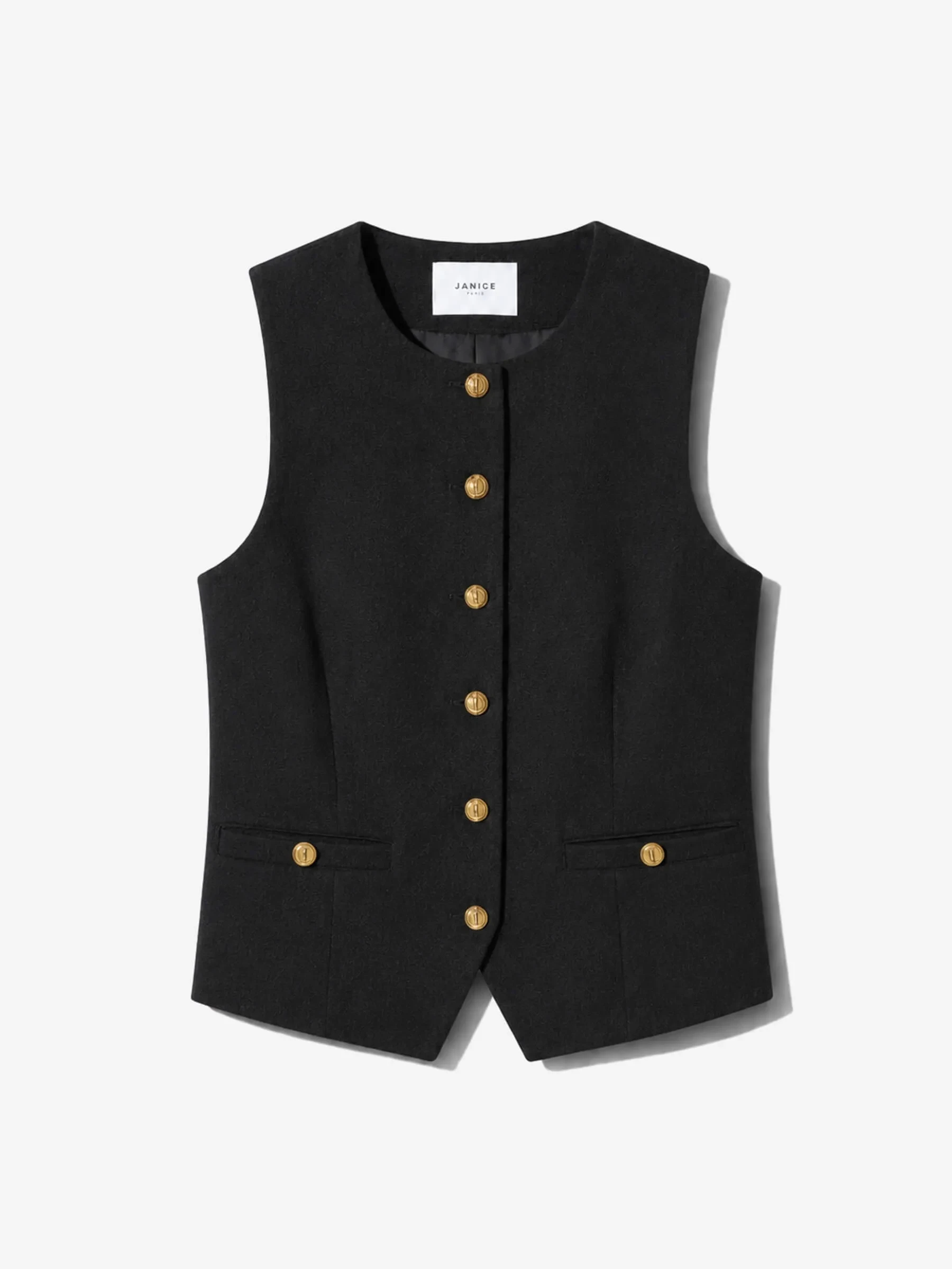 Blazer Vest Dames Zwart Samson
