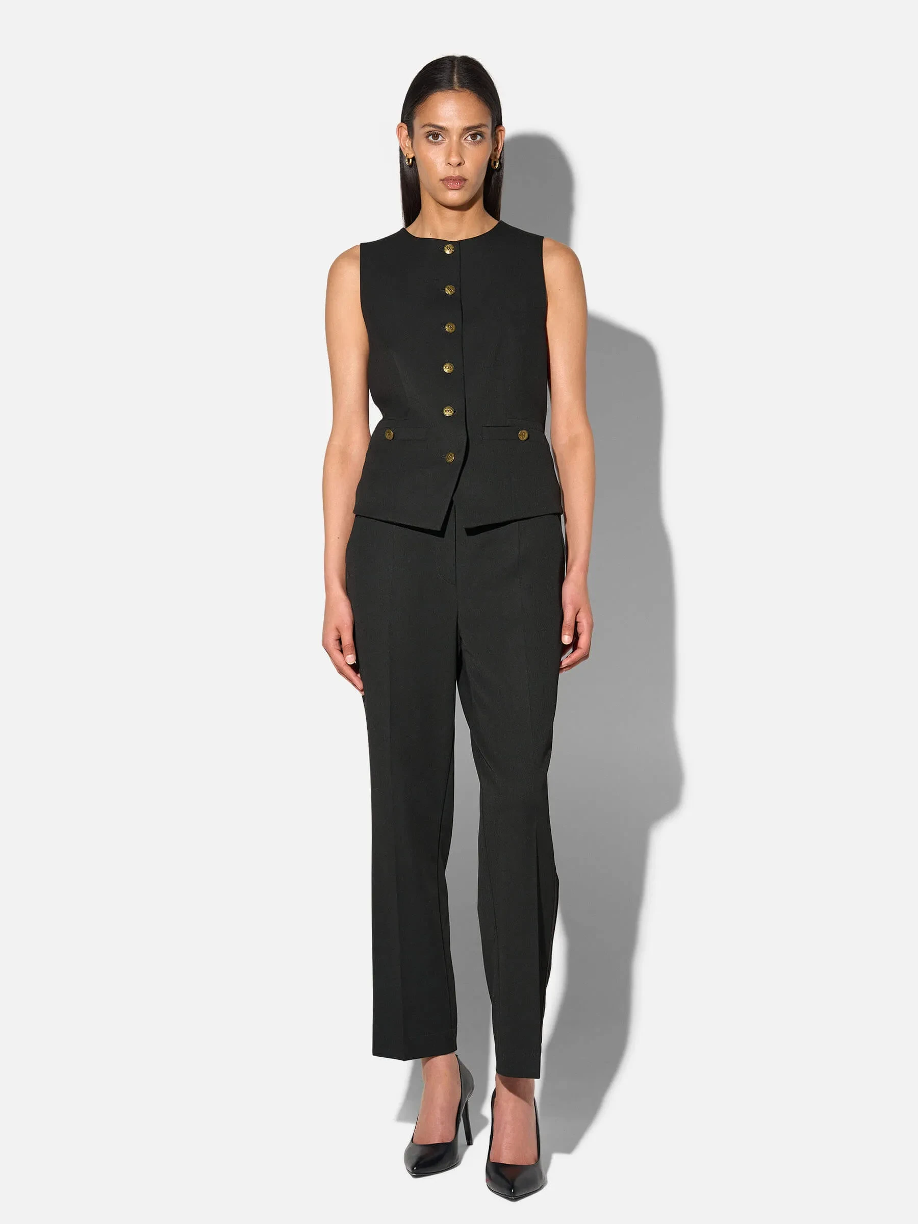 Blazer Vest Dames Zwart Samson