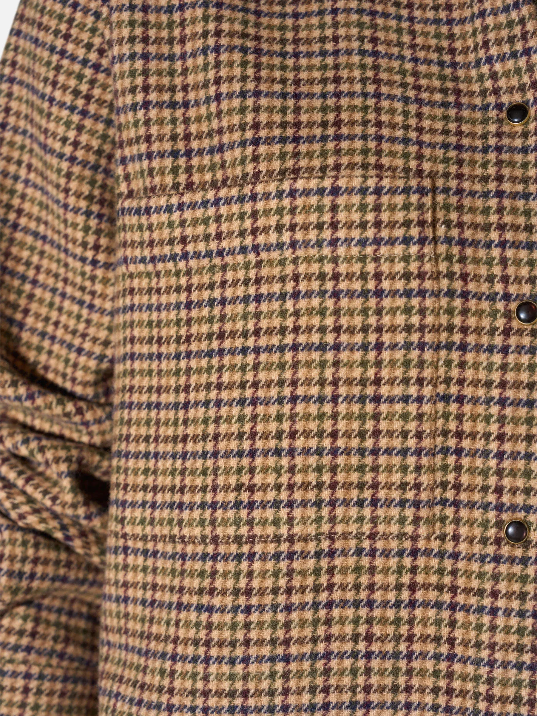 Blouse Dames Bruin Ruit Shane