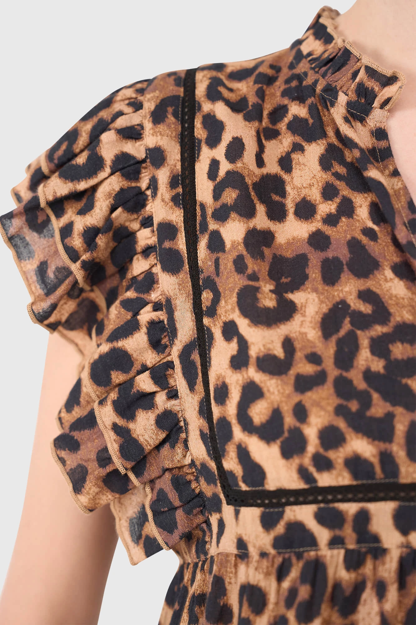 Carson Blouse Panterprint