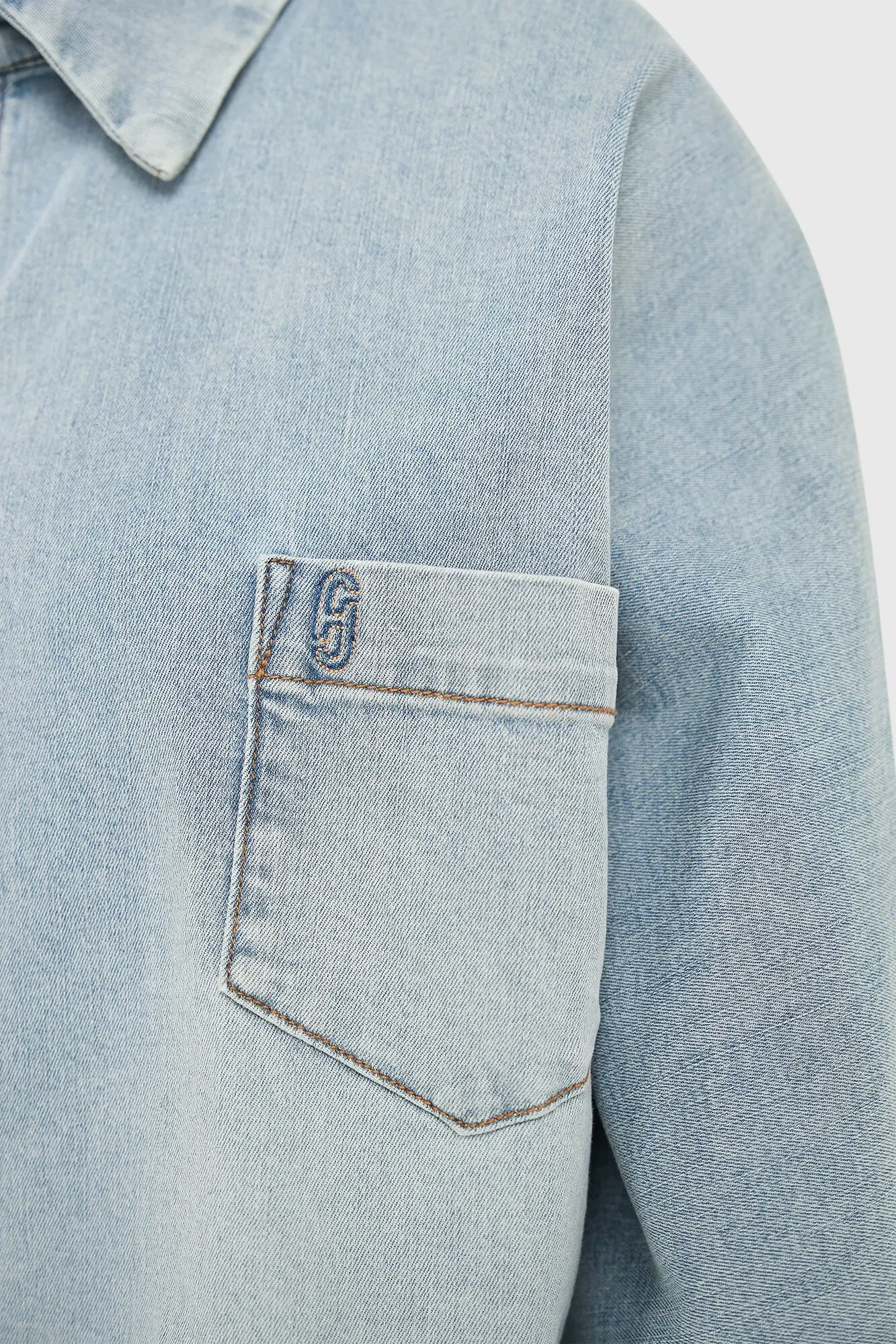 Blouse Dames Denim Kimono Carl 565