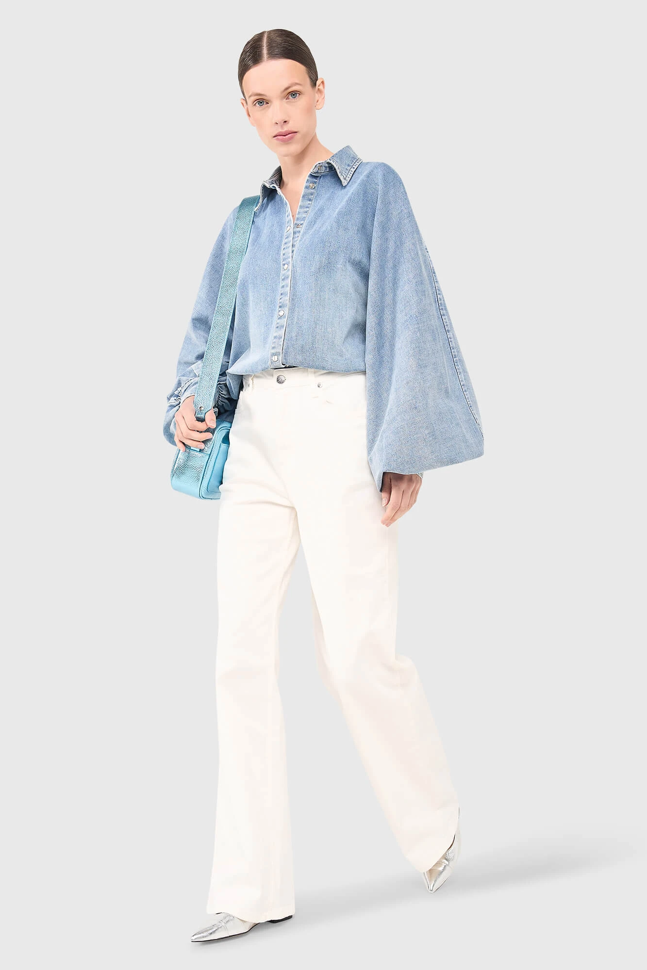 Stone Blouse Blauw 277