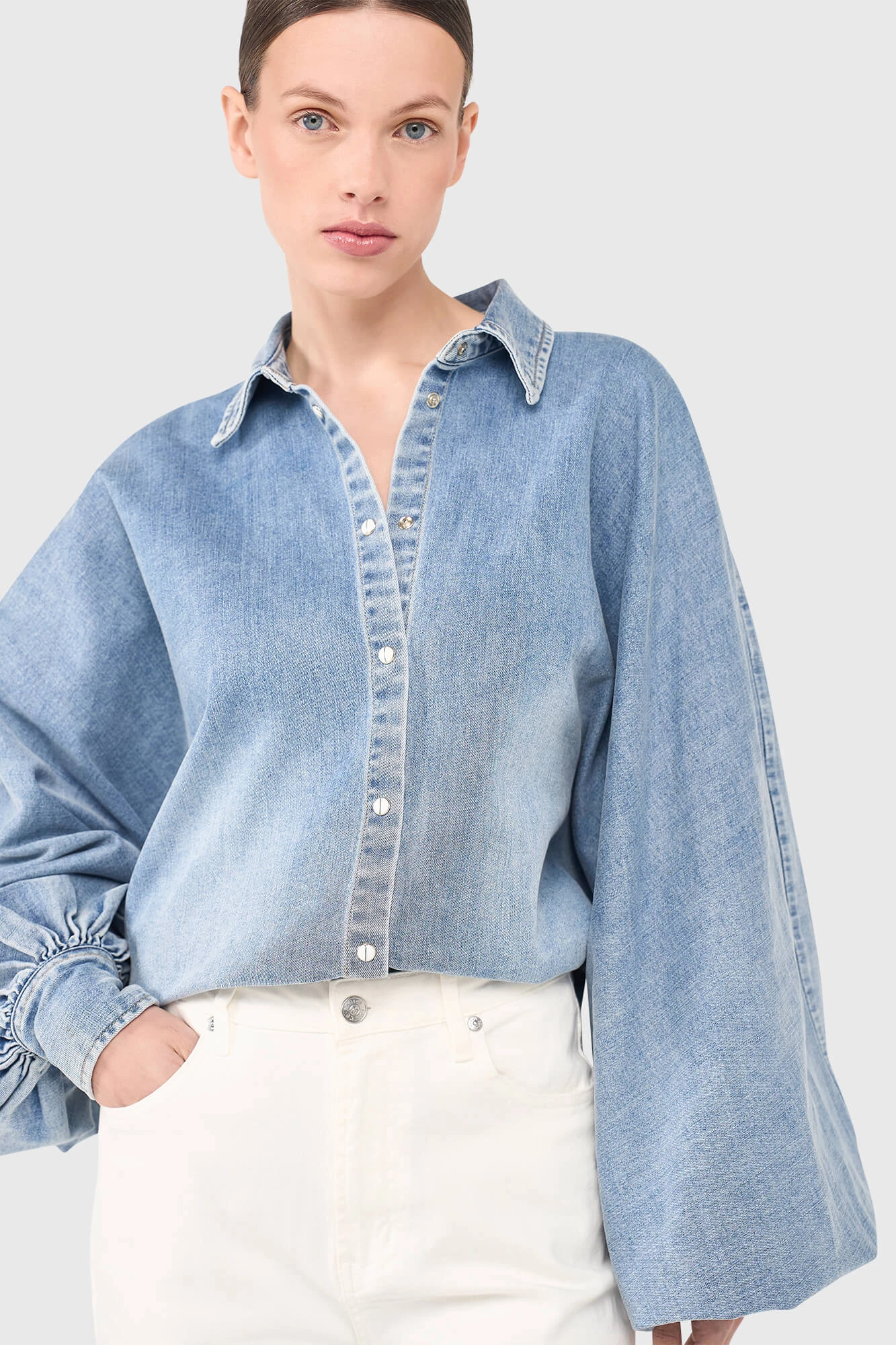 Stone Blouse Blauw 277