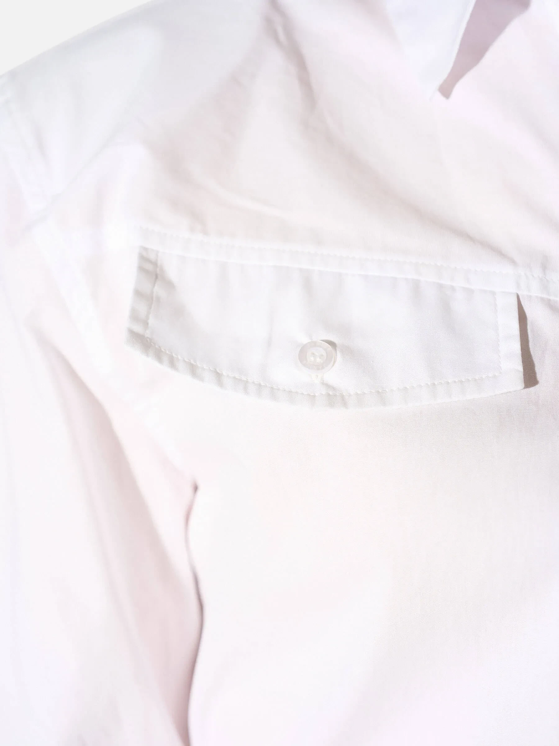Blouse Dames Katoen Knoopjes Wit Rix