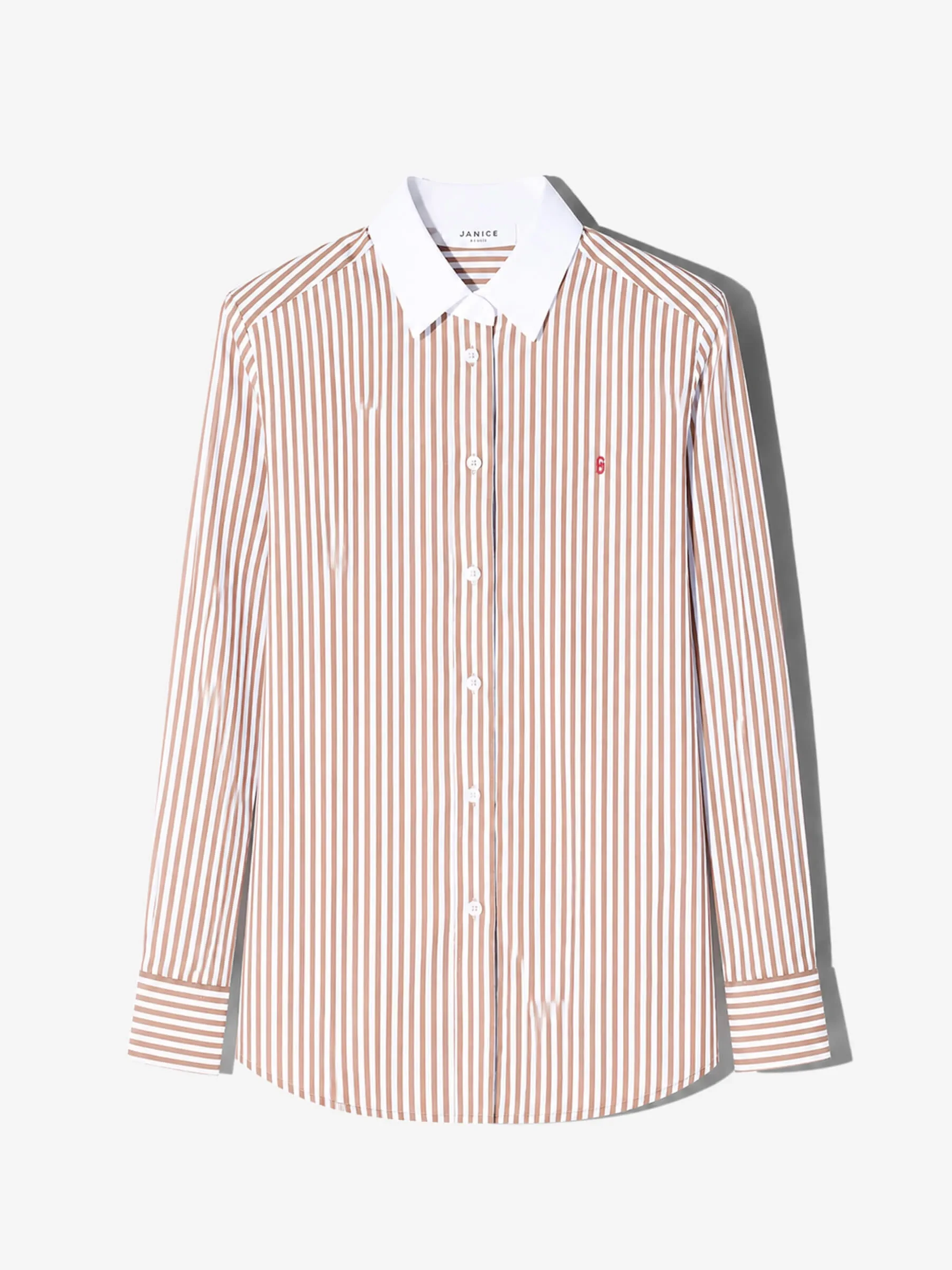 Blouse Dames Katoen Strepen Clint Bruin
