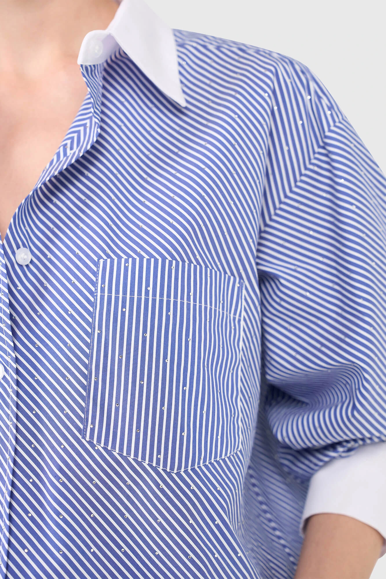 Kygo Blouse Streep Strass