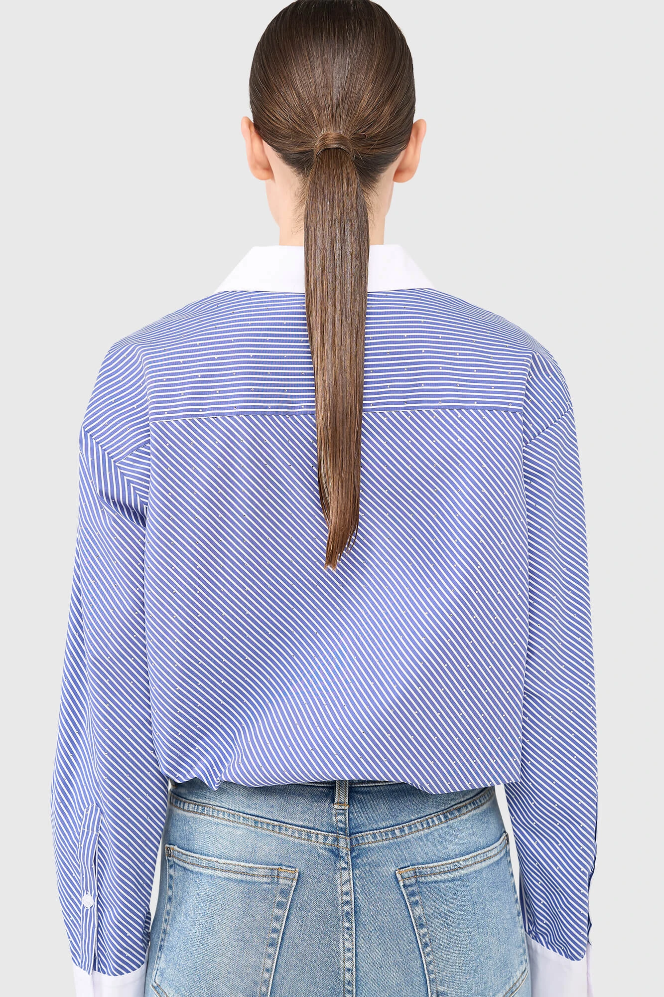 Kygo Blouse Streep Strass