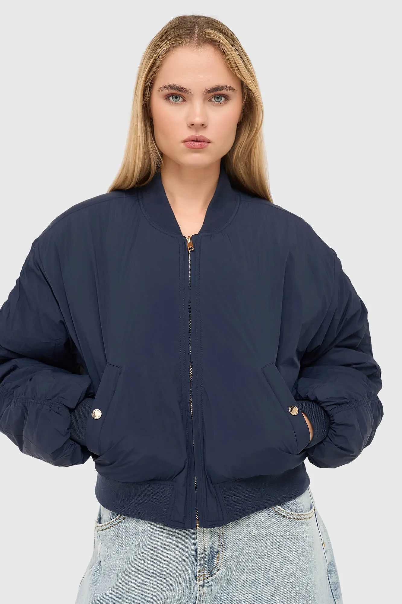 Bomberjack Dames Jas Lexx Blauw