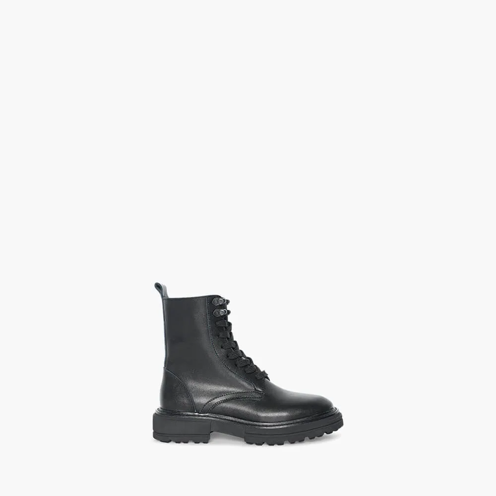Duke Zwart Leer