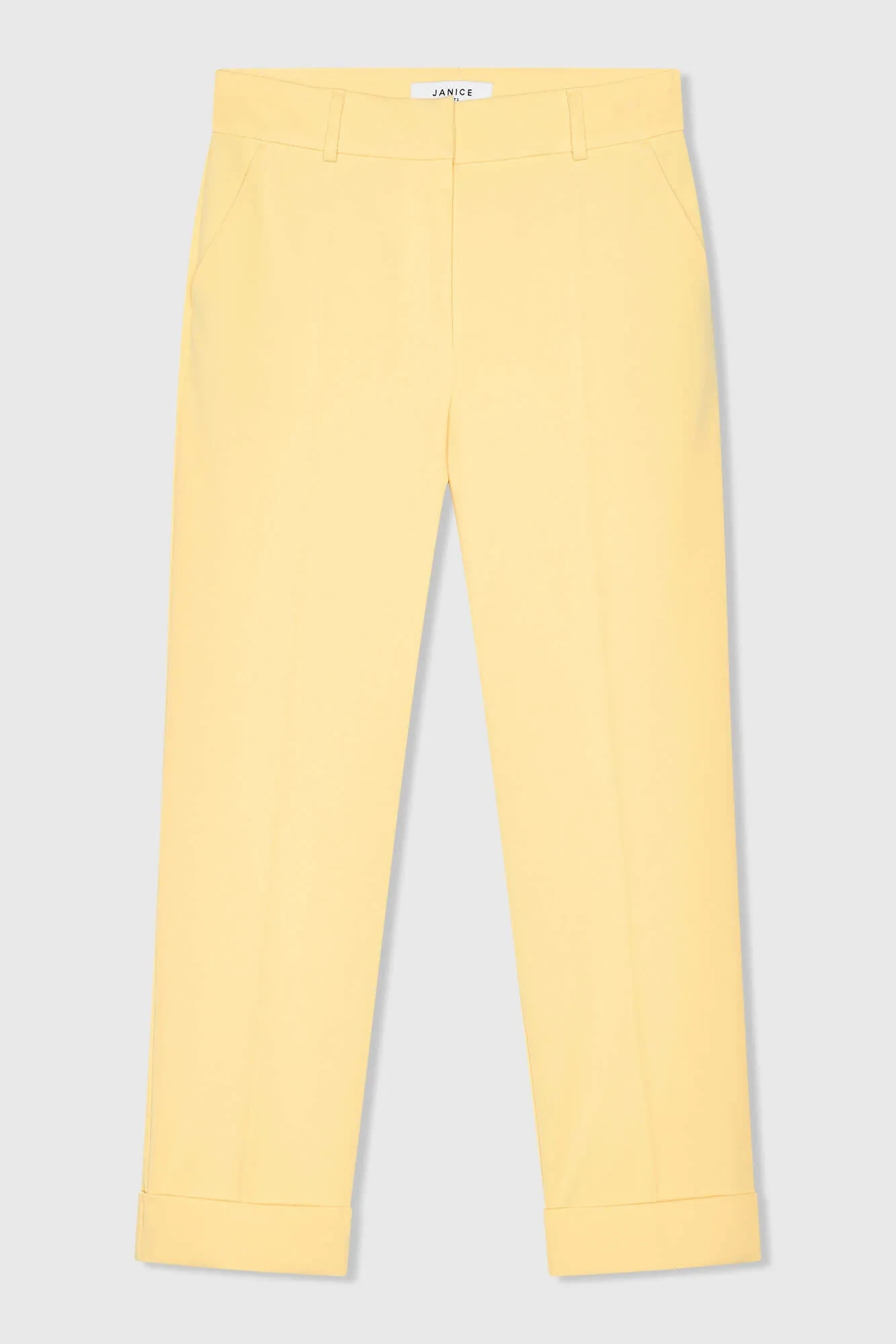 Broek Dames Steekzakken Sean Geel