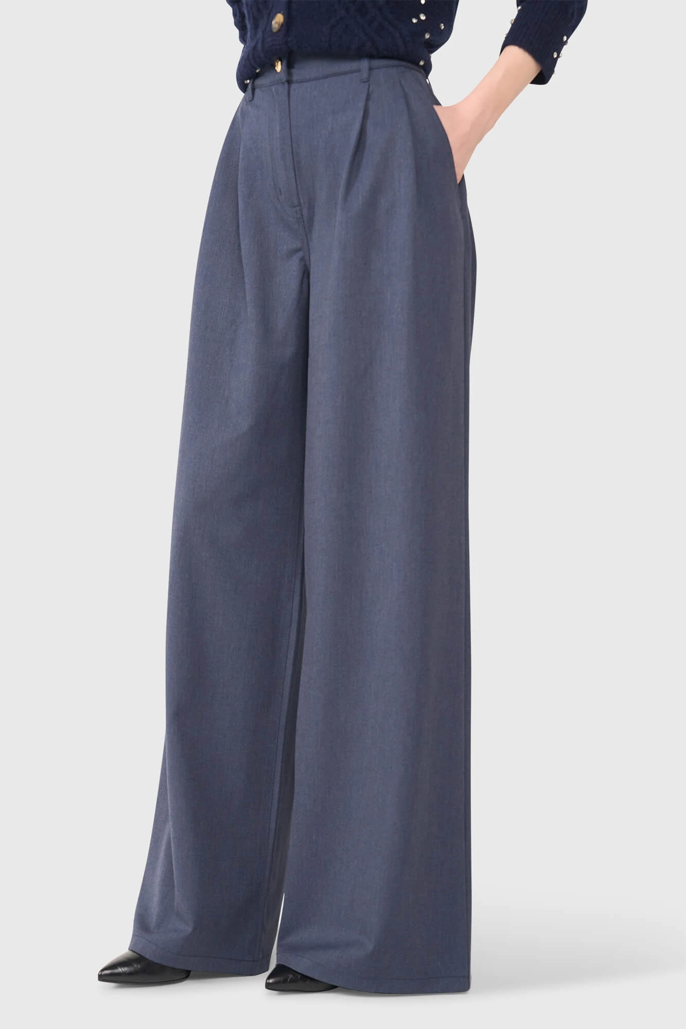 Dollar Pantalon Blauw