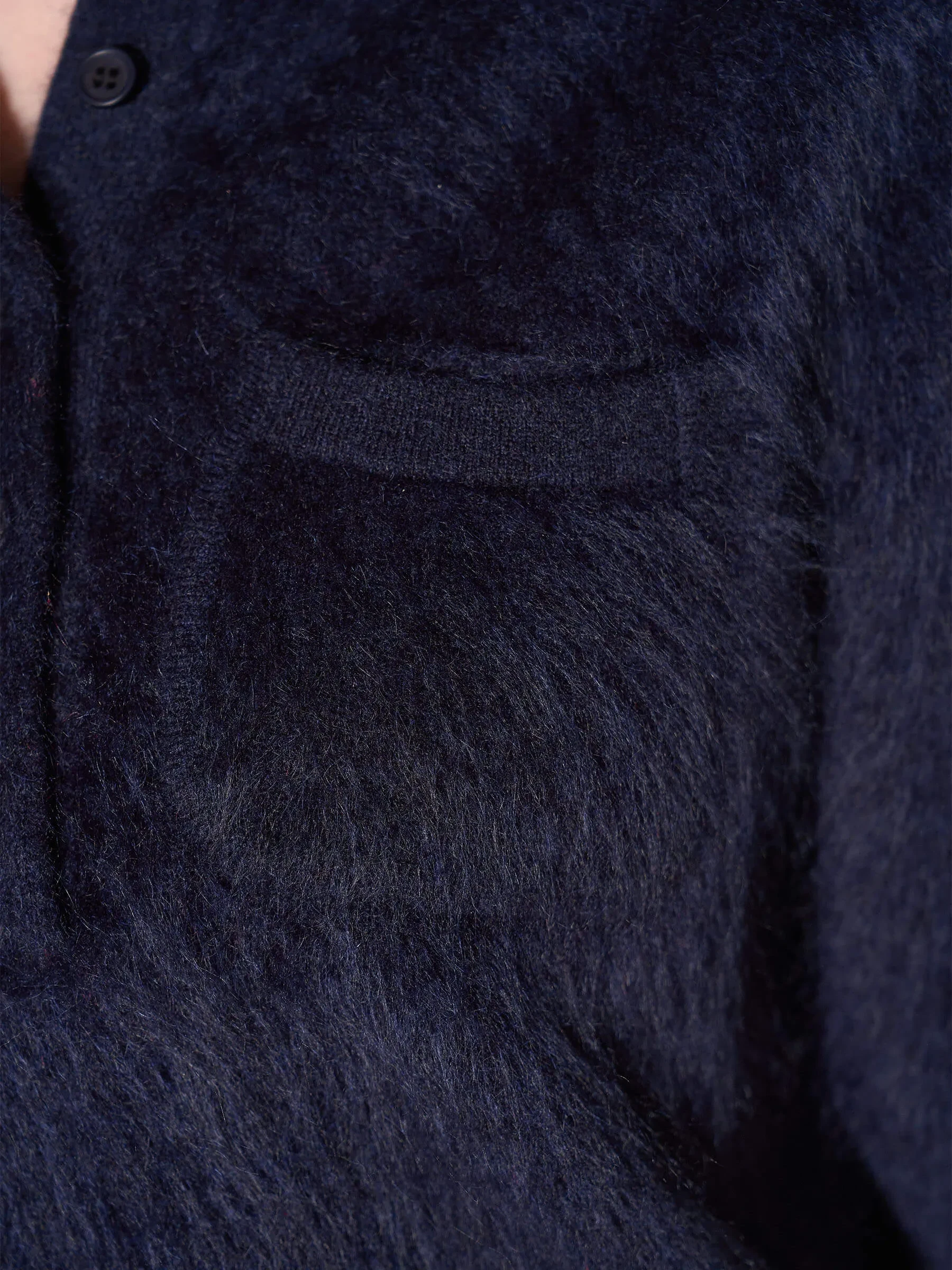 Brushed Cashmere Dames Polo Truitje Rebel Blauw