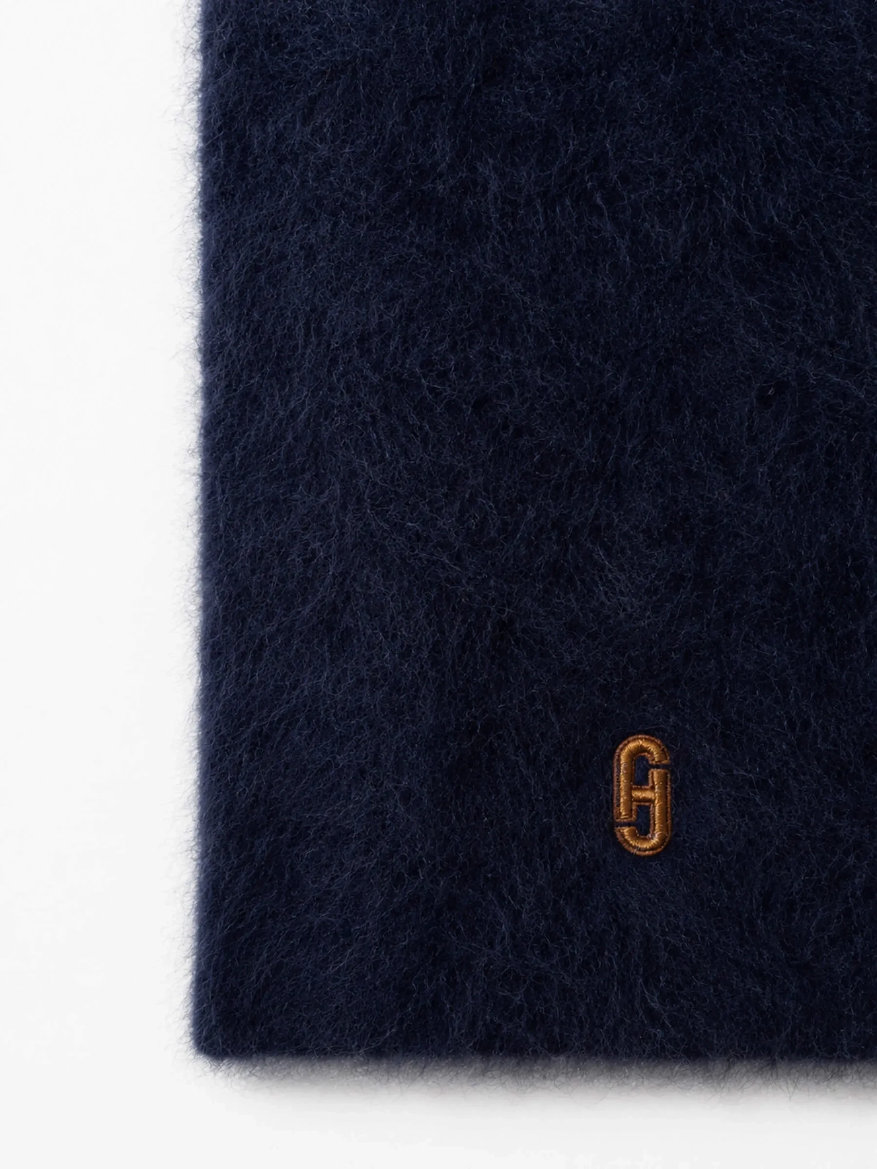 Brushed Cashmere Dames Sjaal Santos Blauw