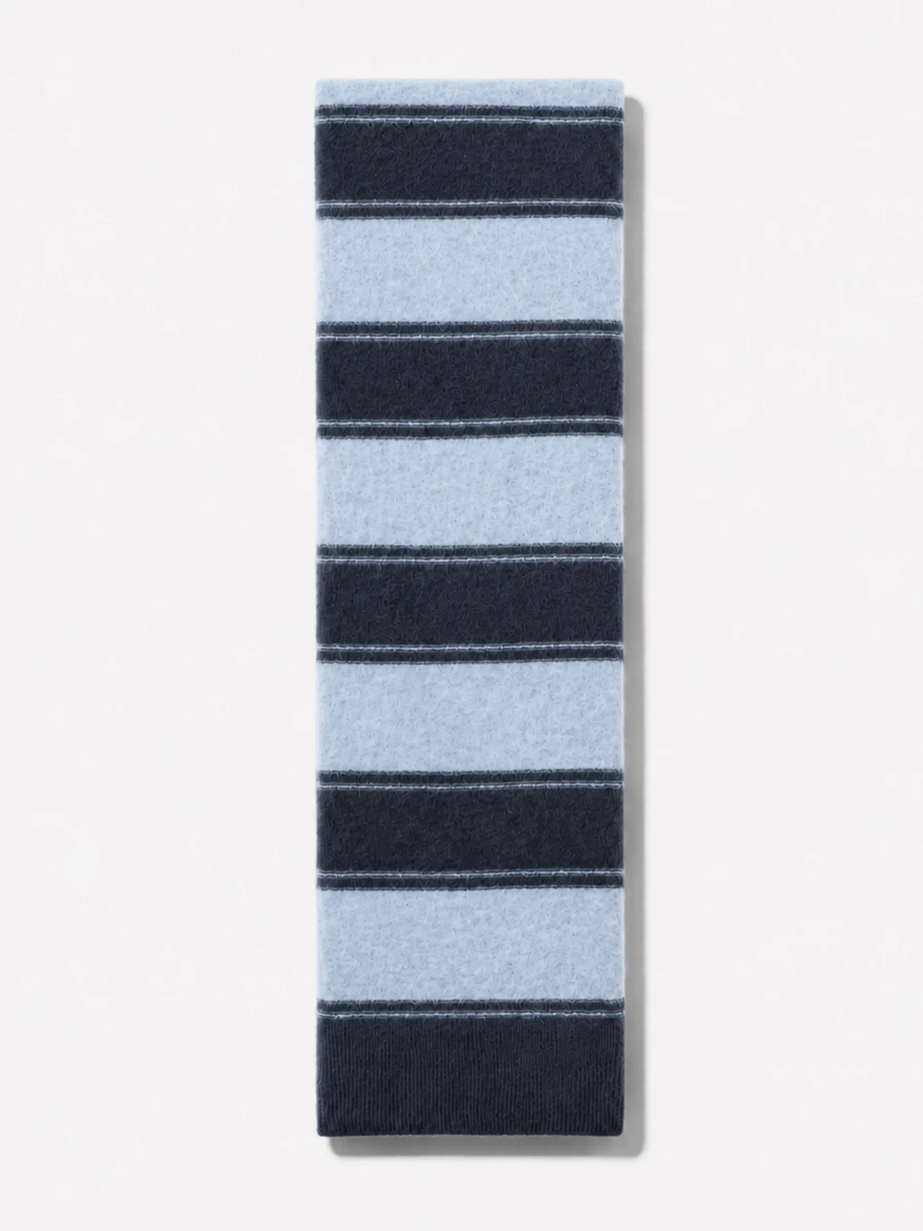 Brushed Merino Wol Dames Sjaal Santos Blauw Grijs