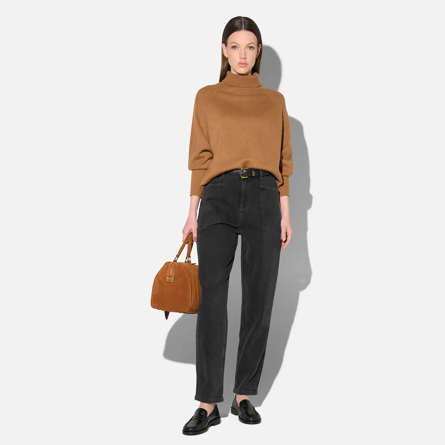 Camel Cashmere Dames Coltrui Dawsey