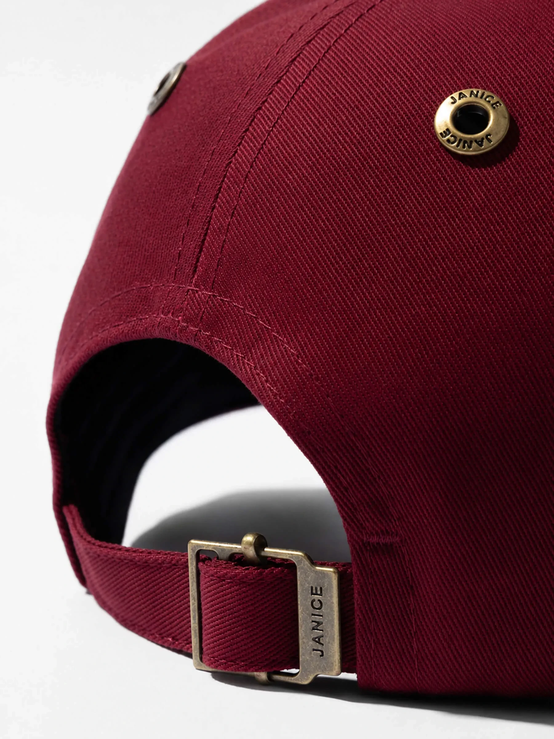 Cap Dames Logo Jeff Burgundy