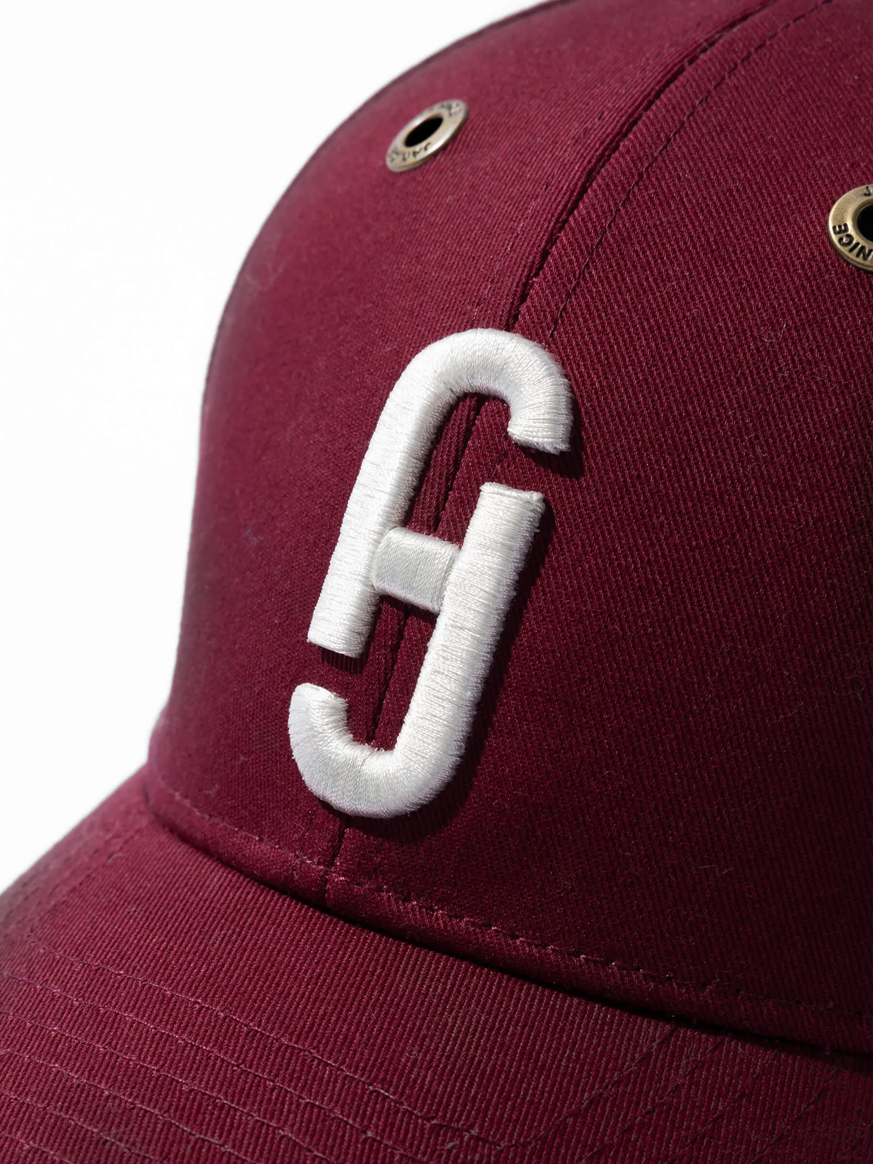 Cap Dames Logo Jeff Burgundy